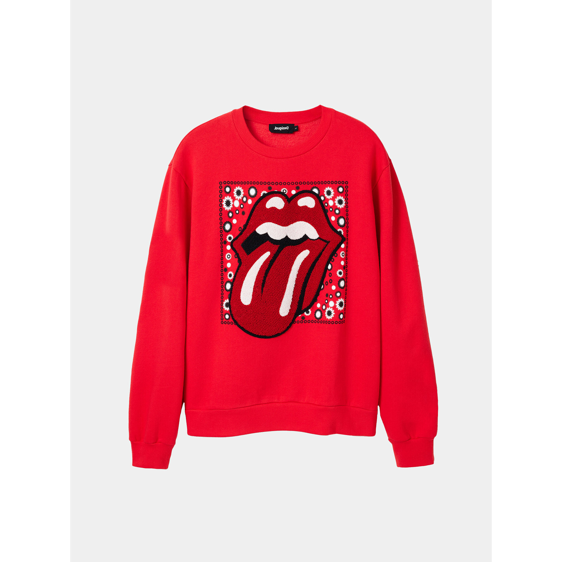 Desigual Суитшърт 23WWSK30 Червен Regular Fit - Pepit.bg