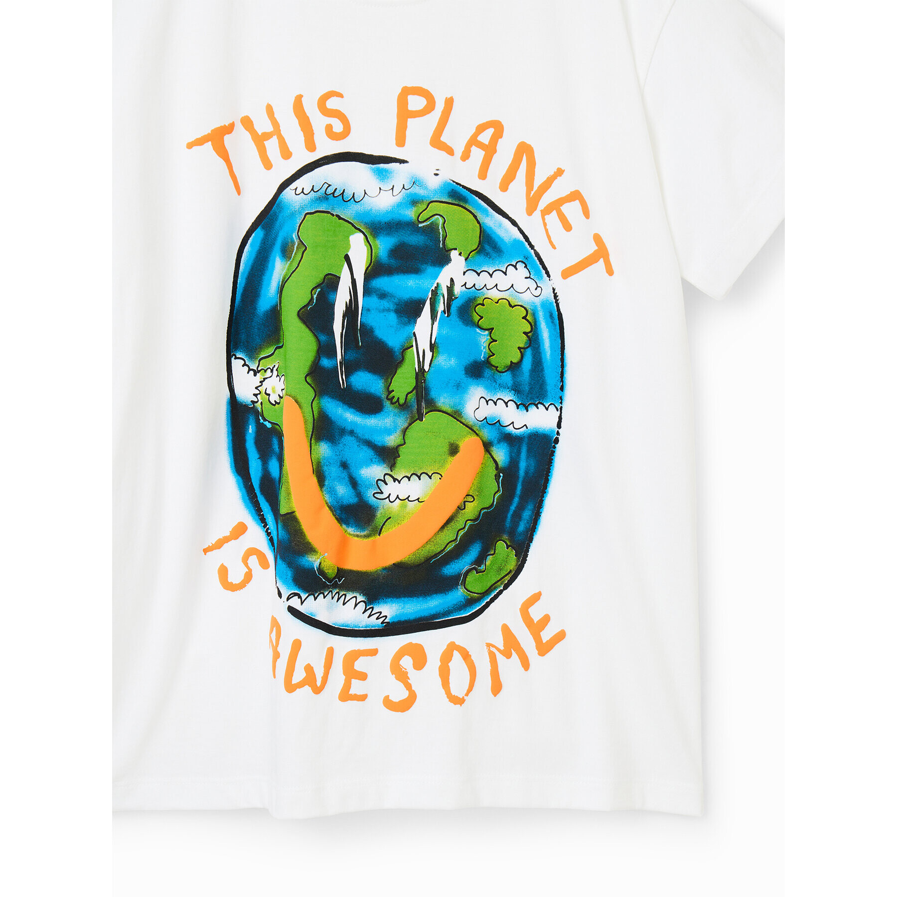 Desigual Тишърт 23SBTK09 Цветен Regular Fit - Pepit.bg