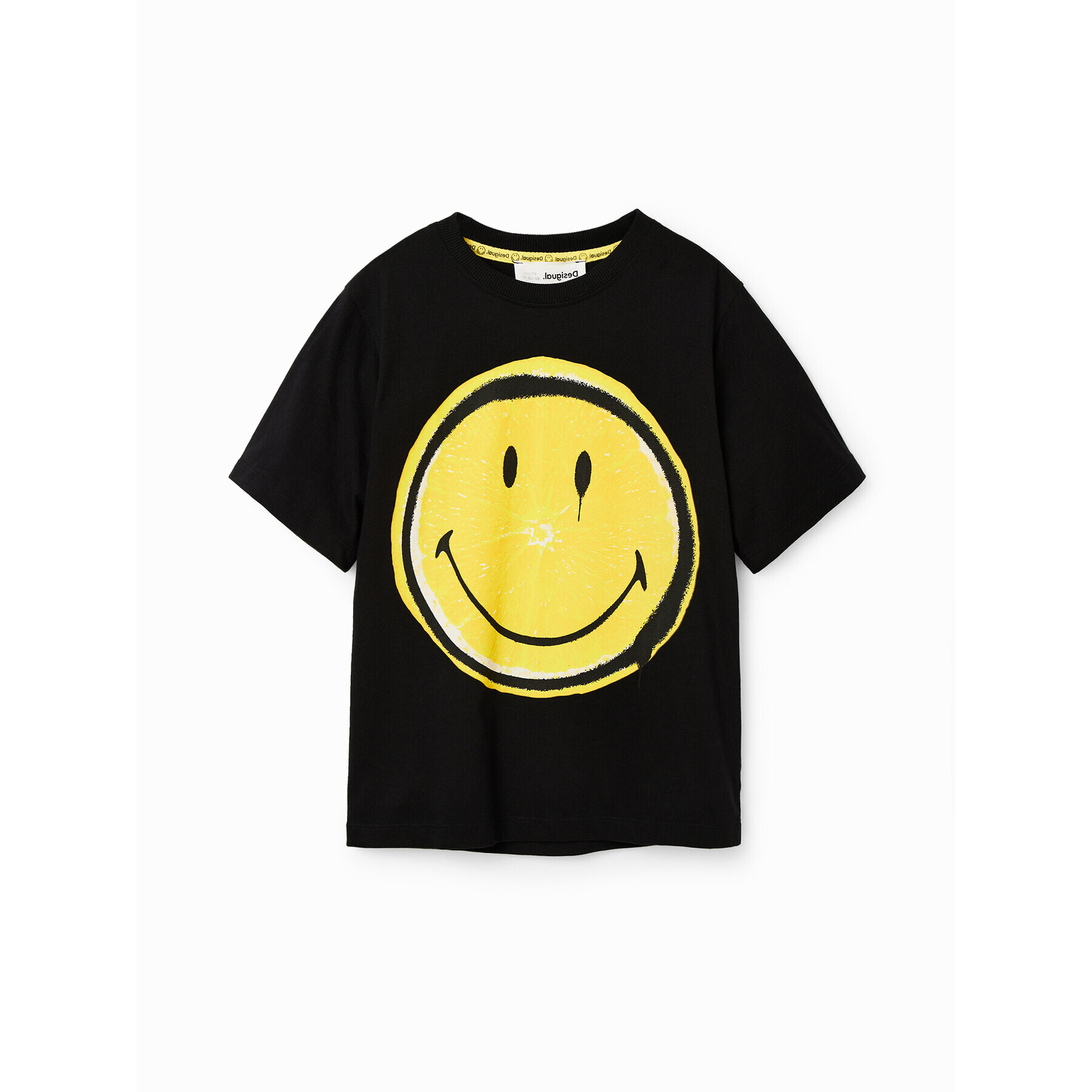 Desigual Тишърт 23SBTK11 Сив Regular Fit - Pepit.bg