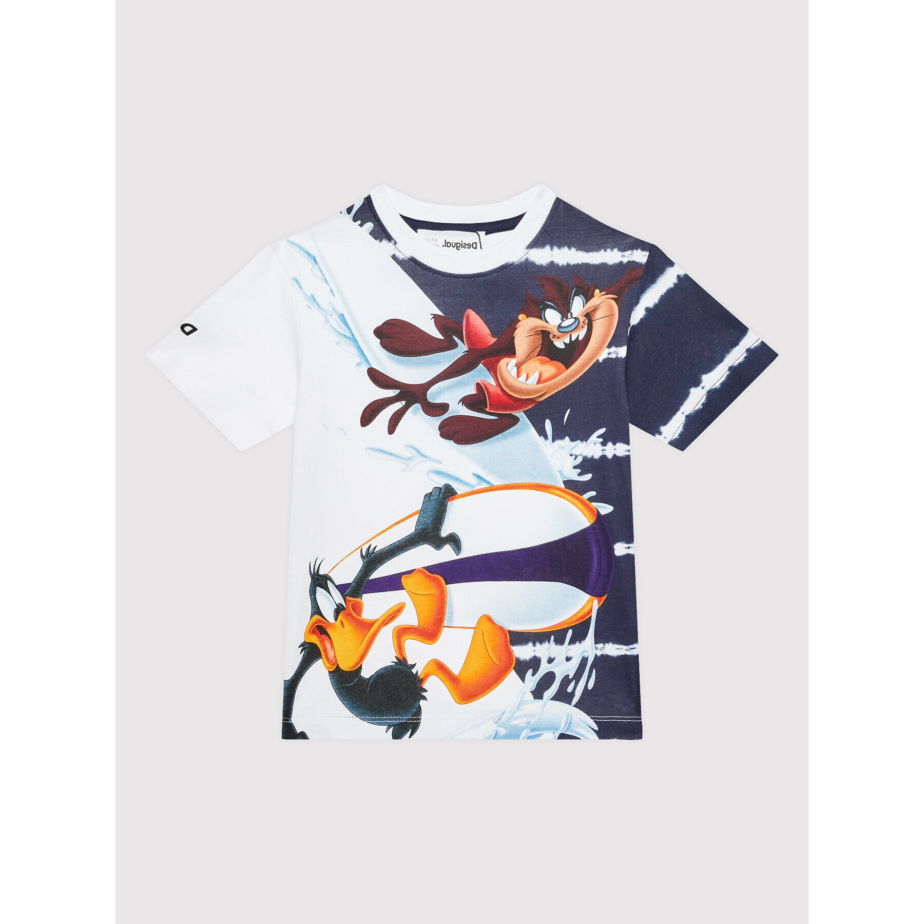 Desigual Тишърт LOONEY TUNES Maracuya 22SBTK15 Цветен Regular Fit - Pepit.bg