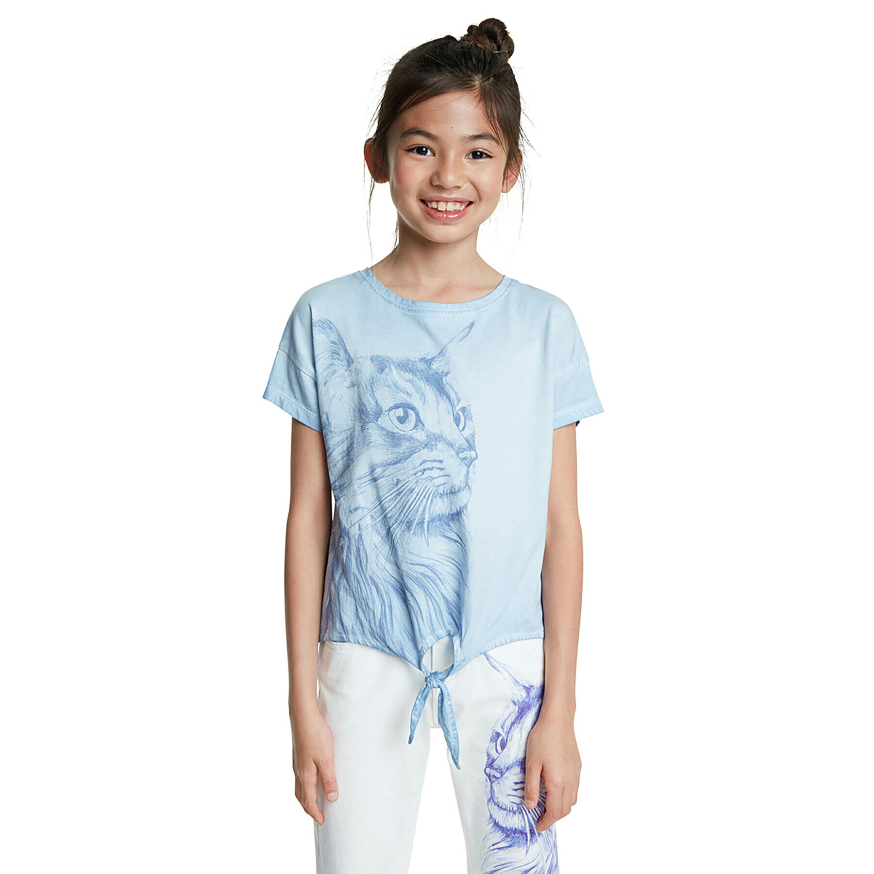 Desigual Тишърт Tuxtepec 20SGTK86 Син Regular Fit - Pepit.bg