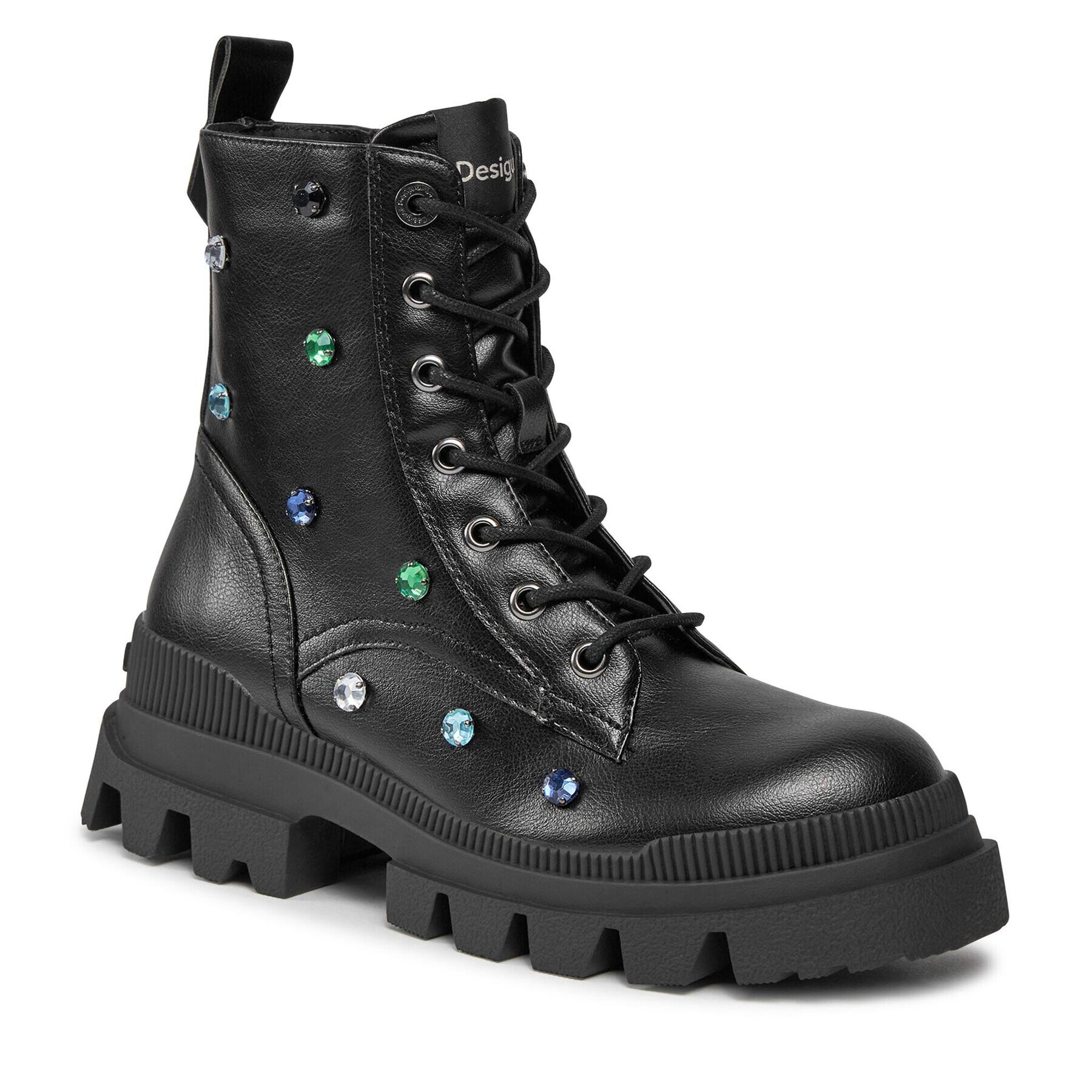 Desigual Туристически oбувки 23WSTP03 Черен - Pepit.bg