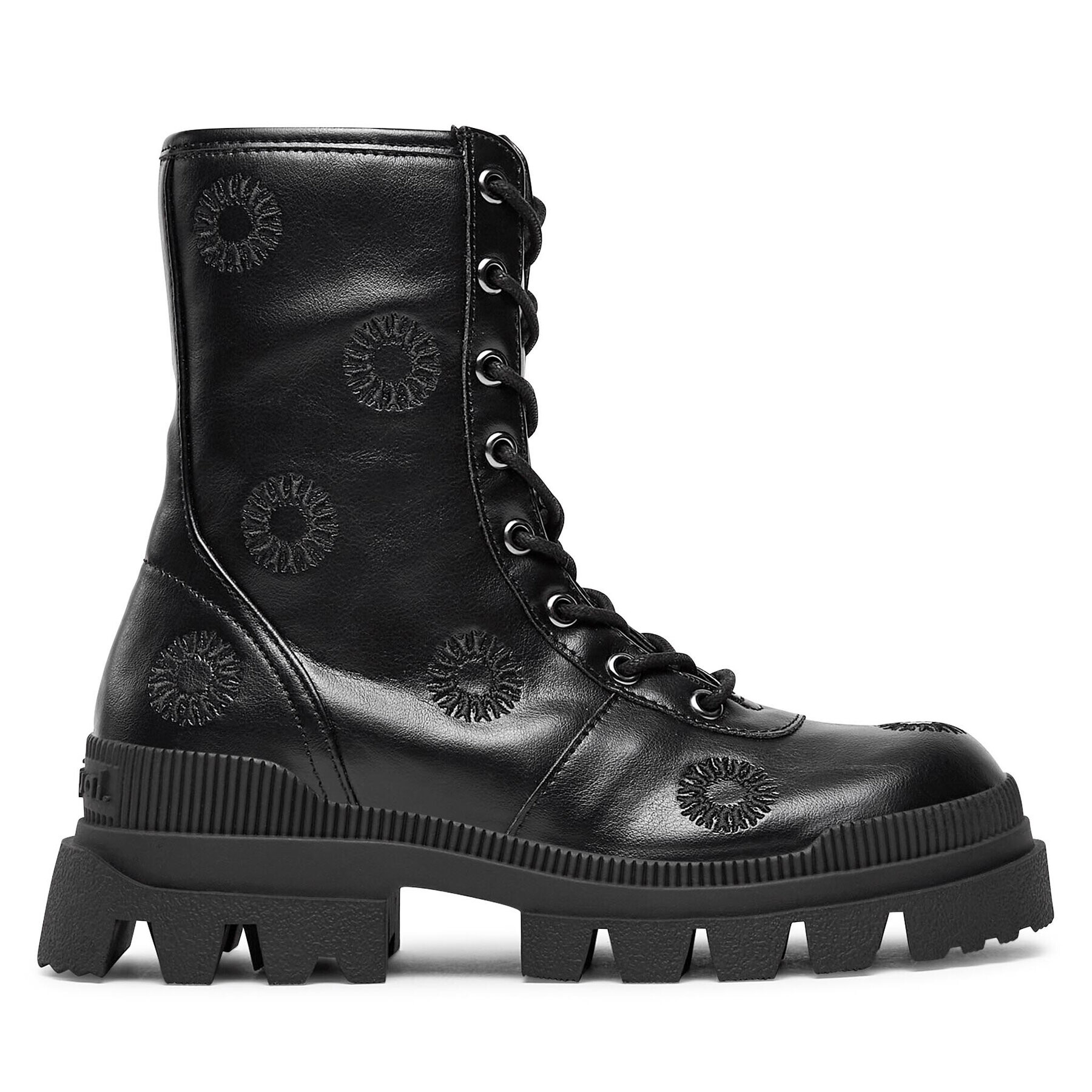 Desigual Туристически oбувки 23WSTP14 Черен - Pepit.bg