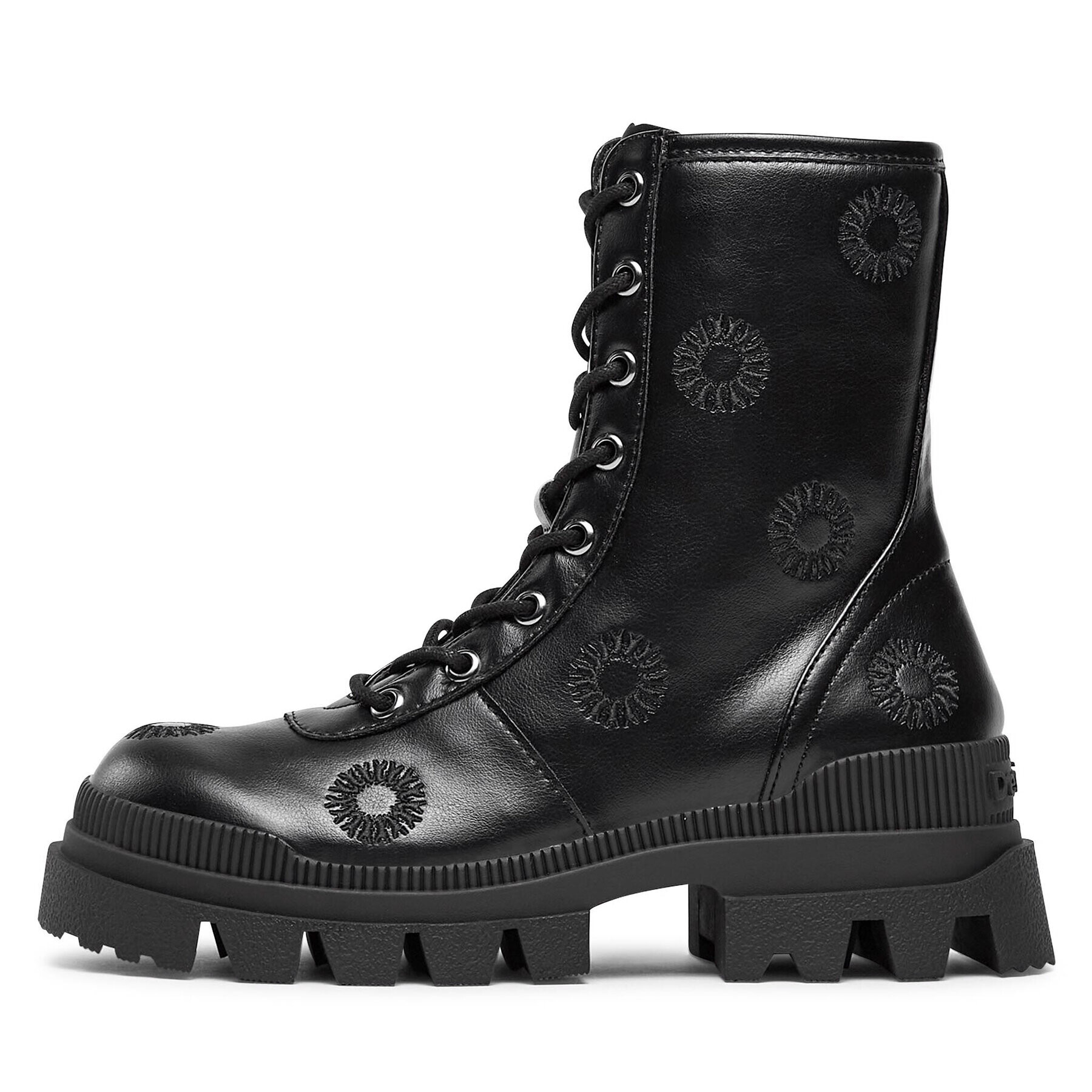 Desigual Туристически oбувки 23WSTP14 Черен - Pepit.bg