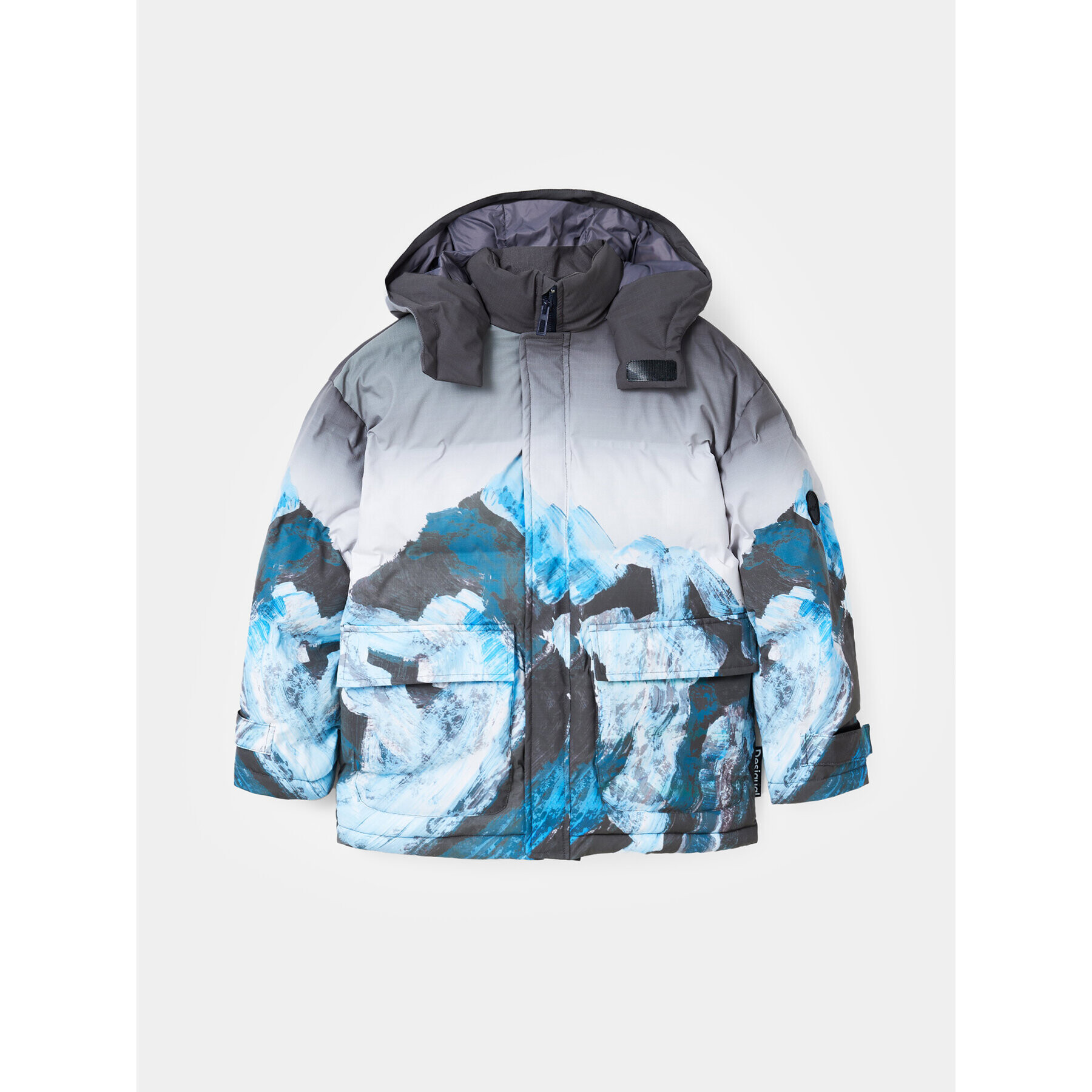 Desigual Зимно яке 23WBEW04 Сив Regular Fit - Pepit.bg