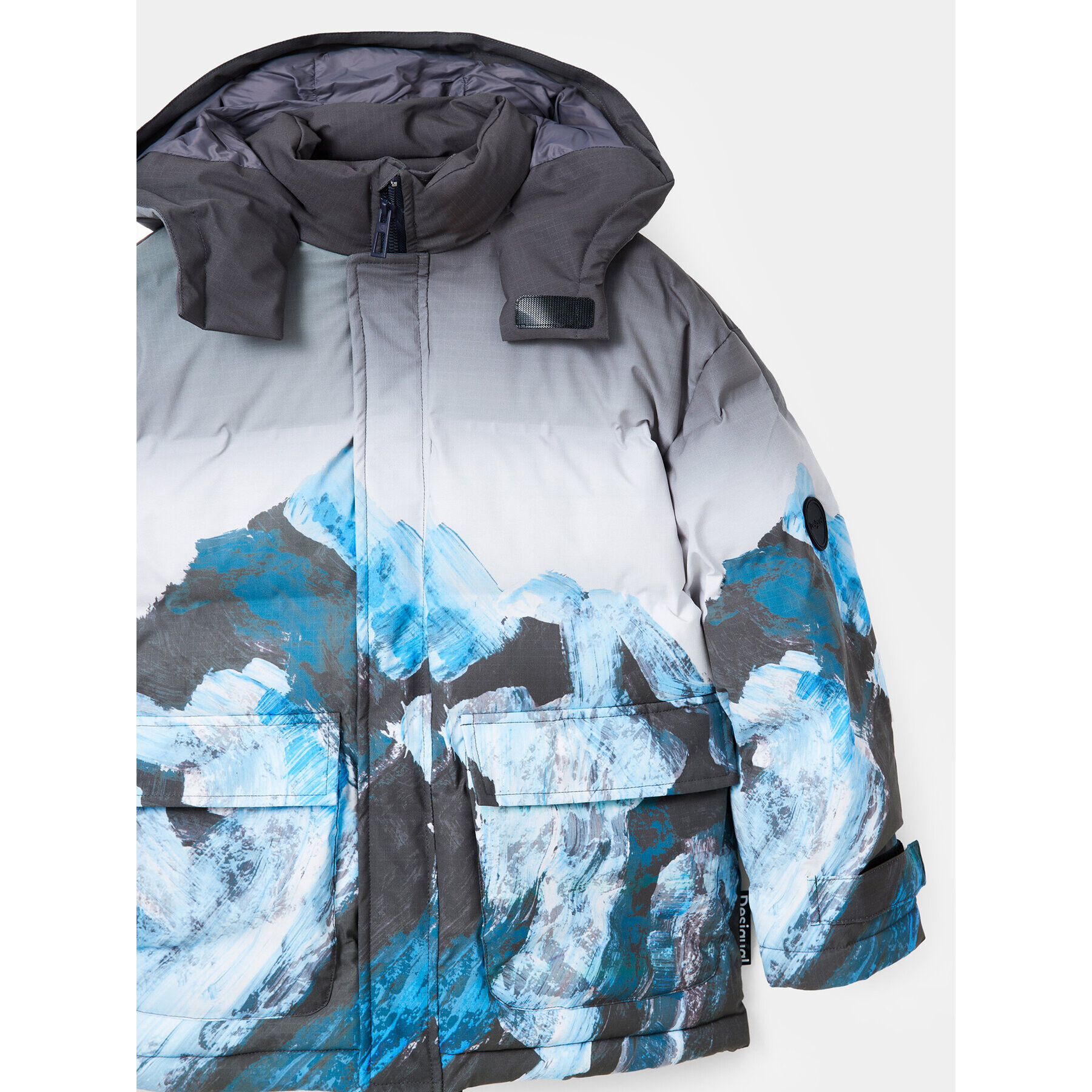 Desigual Зимно яке 23WBEW04 Сив Regular Fit - Pepit.bg