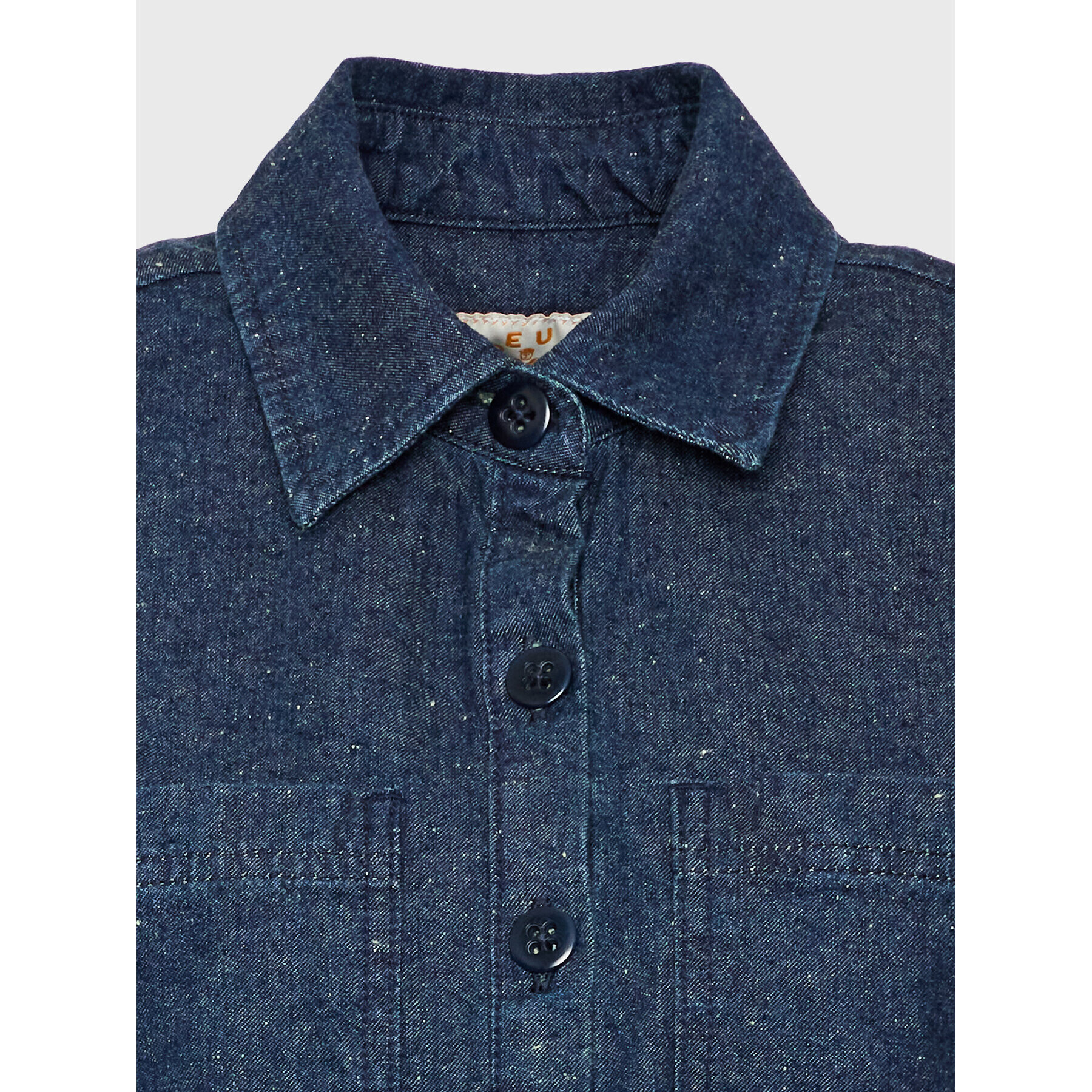 Deus Ex Machina Дънкова рокля Denim Honour DLF229572 Тъмносин Regular Fit - Pepit.bg