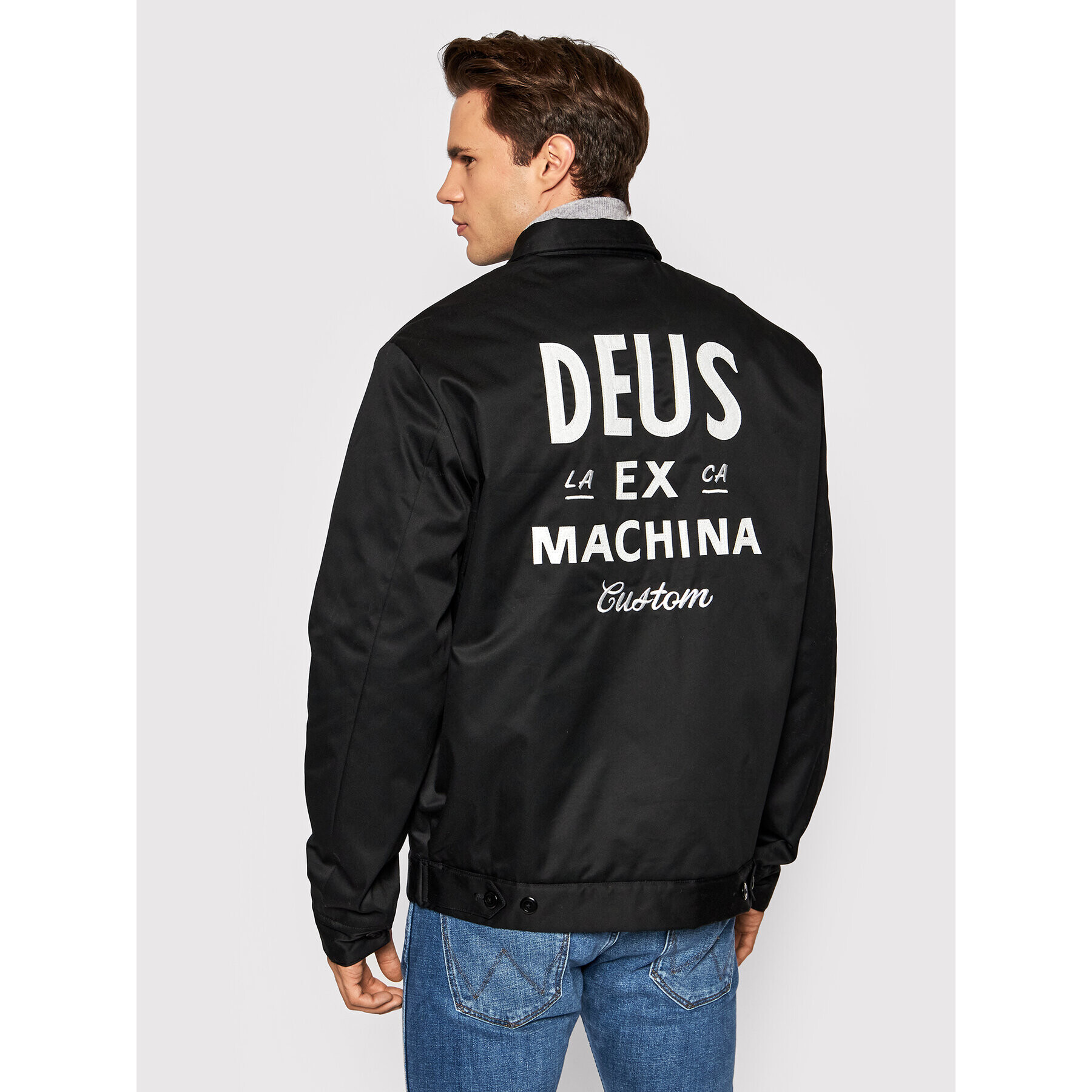 Deus Ex Machina Преходно яке Workwear DMW56124 Черен Regular Fit - Pepit.bg