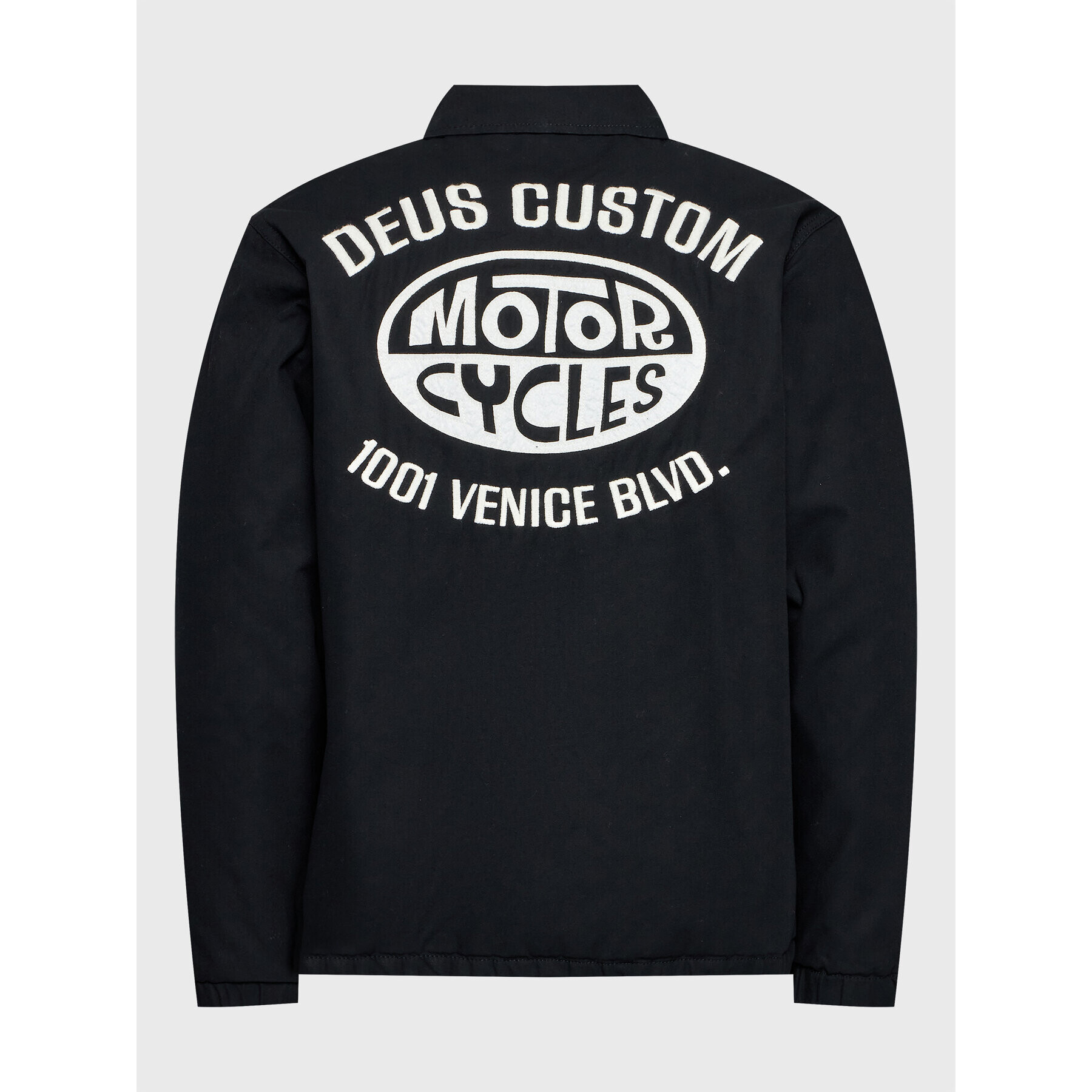 Deus Ex Machina Преходно яке Frontier DMF226424 Черен Regular Fit - Pepit.bg
