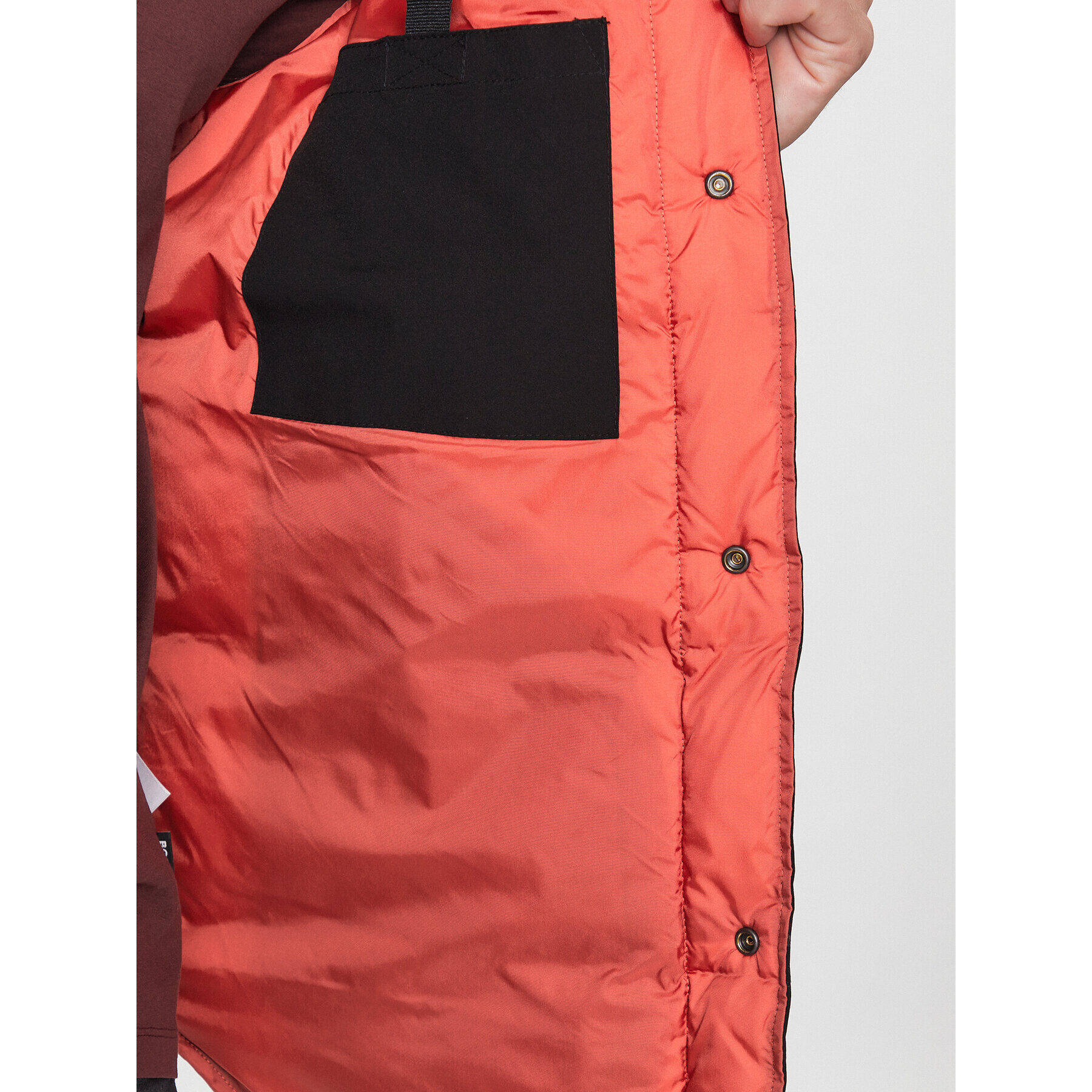 Deus Ex Machina Пухено яке Maxwell DMW226193 Черен Regular Fit - Pepit.bg