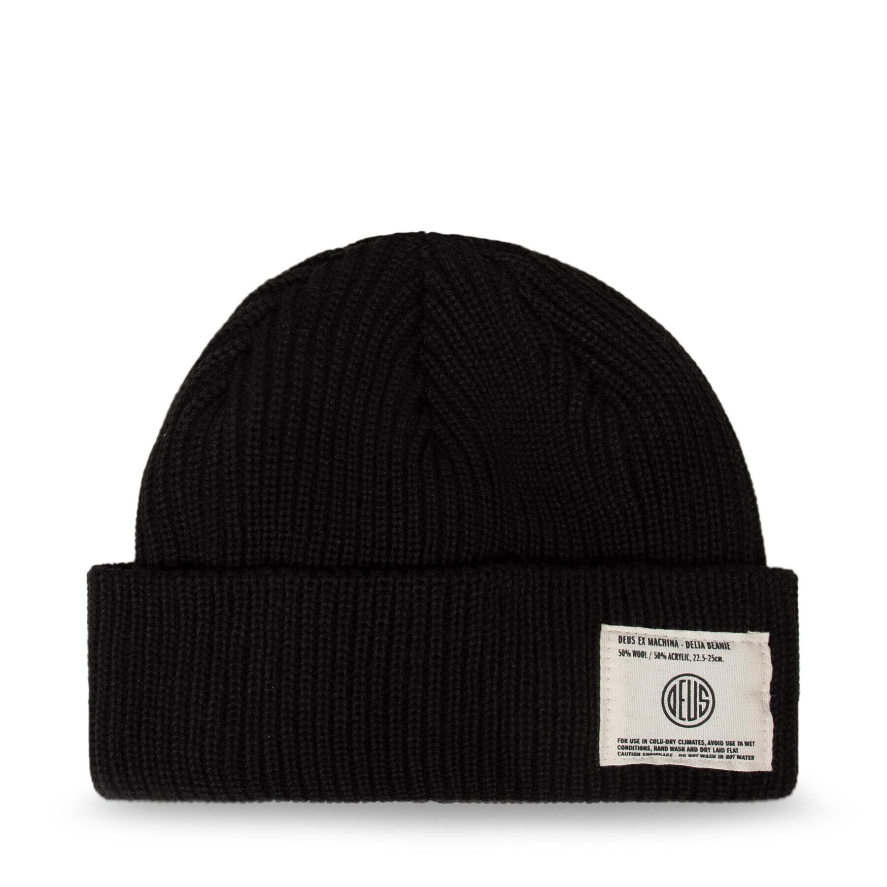 Deus Ex Machina Шапка Delta Beanie DMF87380 Черен - Pepit.bg