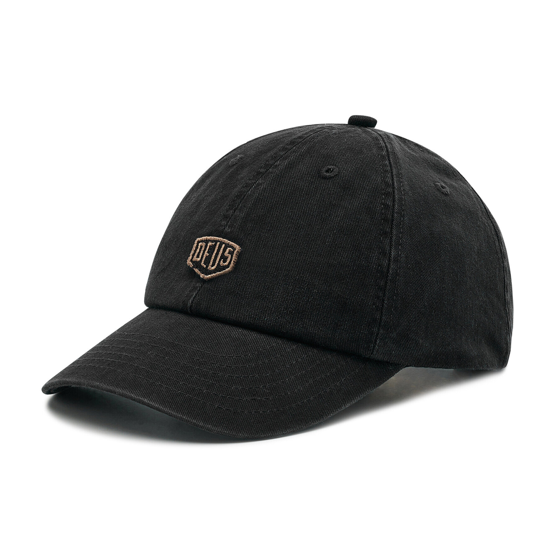 Deus Ex Machina Шапка с козирка Shield Standard Dad Cap DMF207881 Черен - Pepit.bg