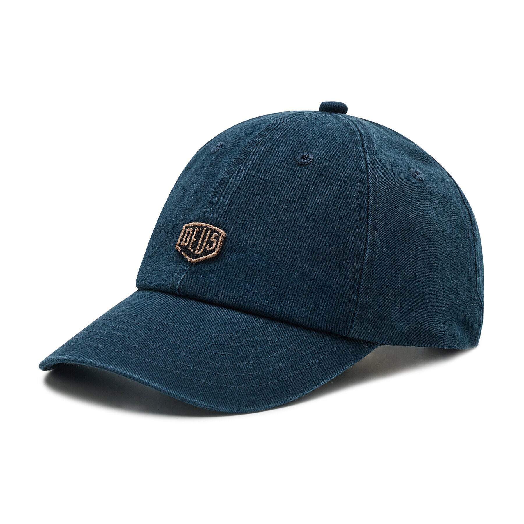 Deus Ex Machina Шапка с козирка Shield Standard Dad Cap DMF207881 Син - Pepit.bg