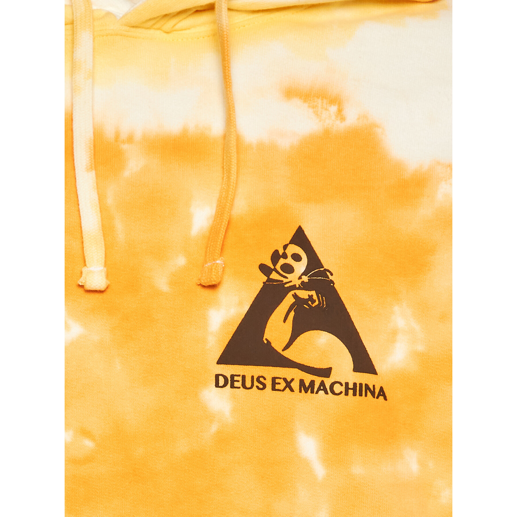 Deus Ex Machina Суитшърт Flex DMF228416 Жълт Oversize - Pepit.bg