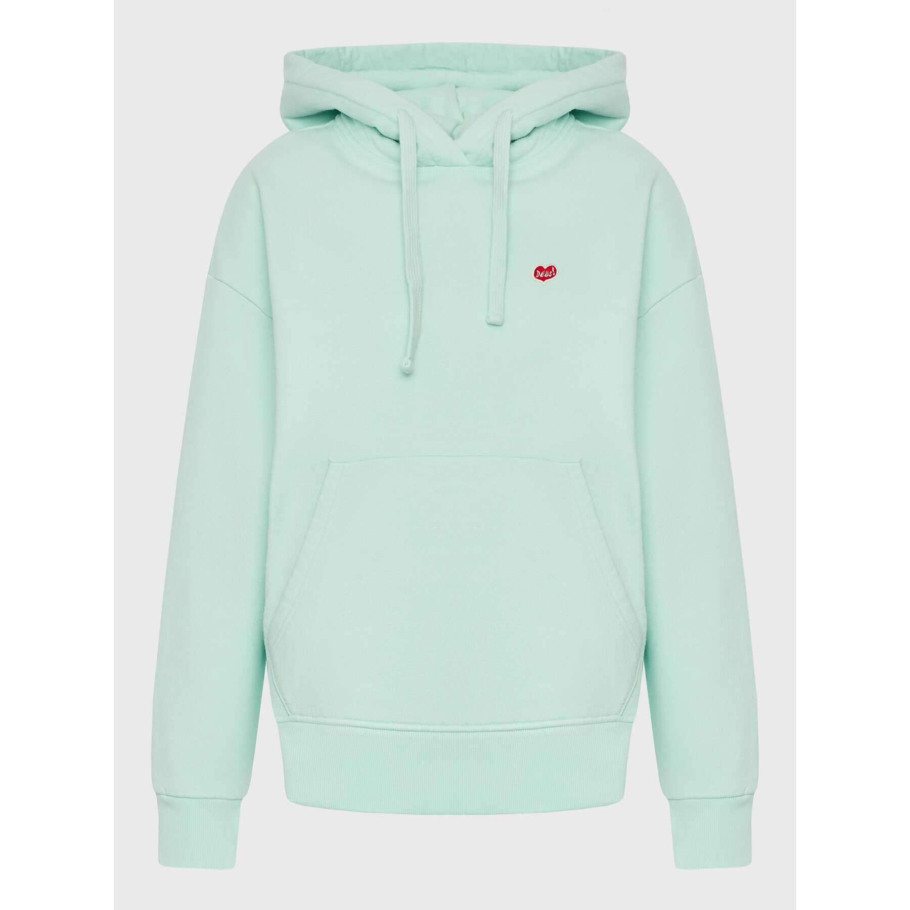 Deus Ex Machina Суитшърт True Romance DLF218048 Зелен Oversize - Pepit.bg