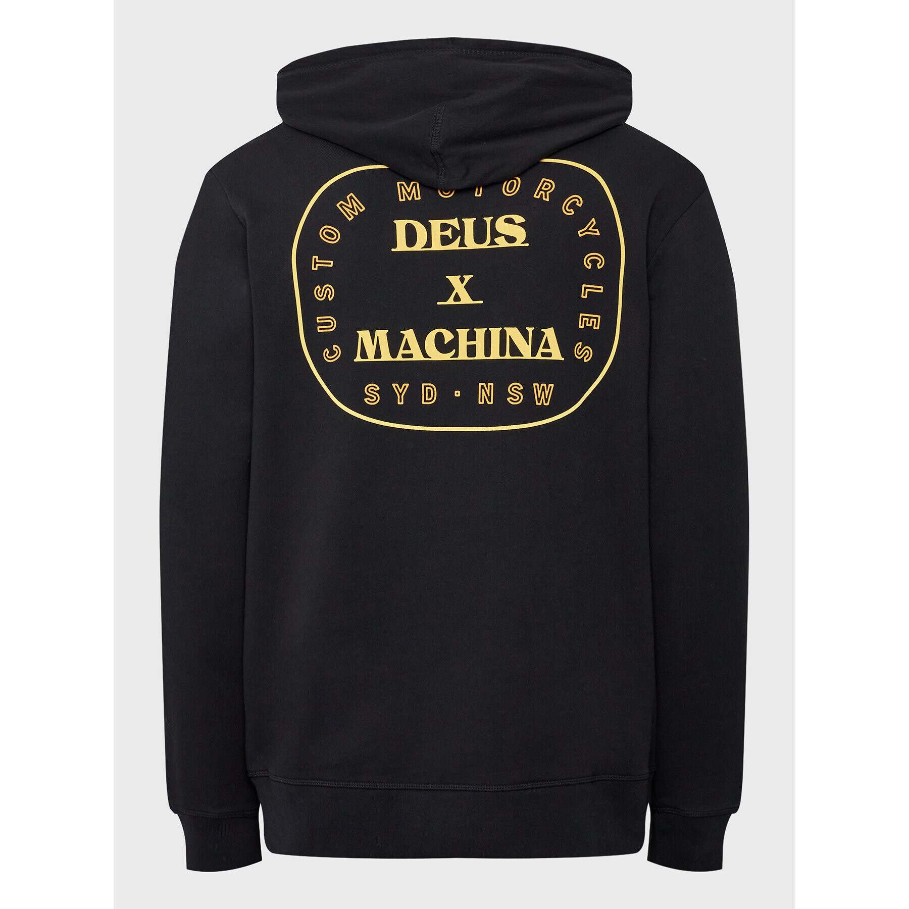 Deus Ex Machina Суитшърт Unshore DMF228426 Черен Regular Fit - Pepit.bg