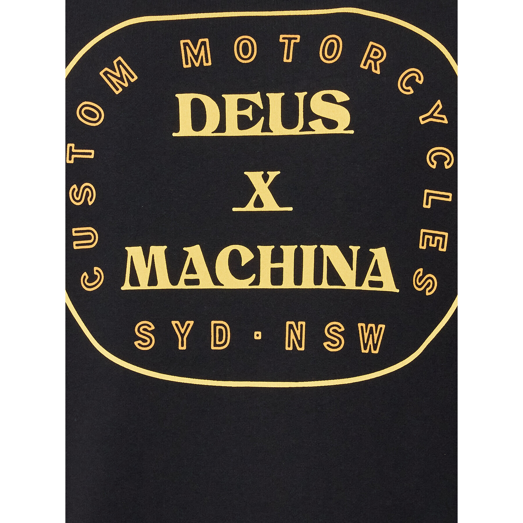 Deus Ex Machina Суитшърт Unshore DMF228426 Черен Regular Fit - Pepit.bg