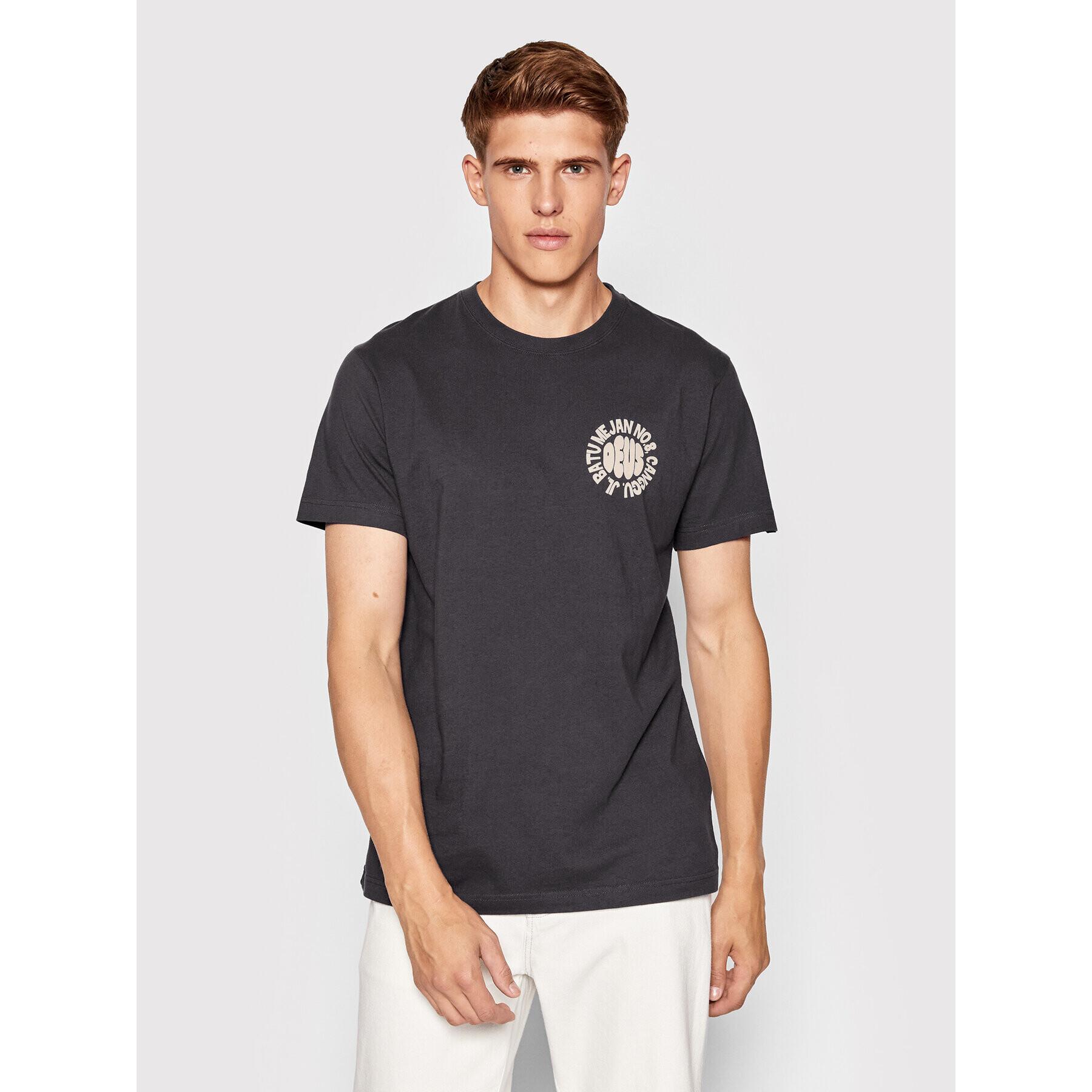 Deus Ex Machina Тишърт Canggu Surf DMP2211570D Черен Regular Fit - Pepit.bg