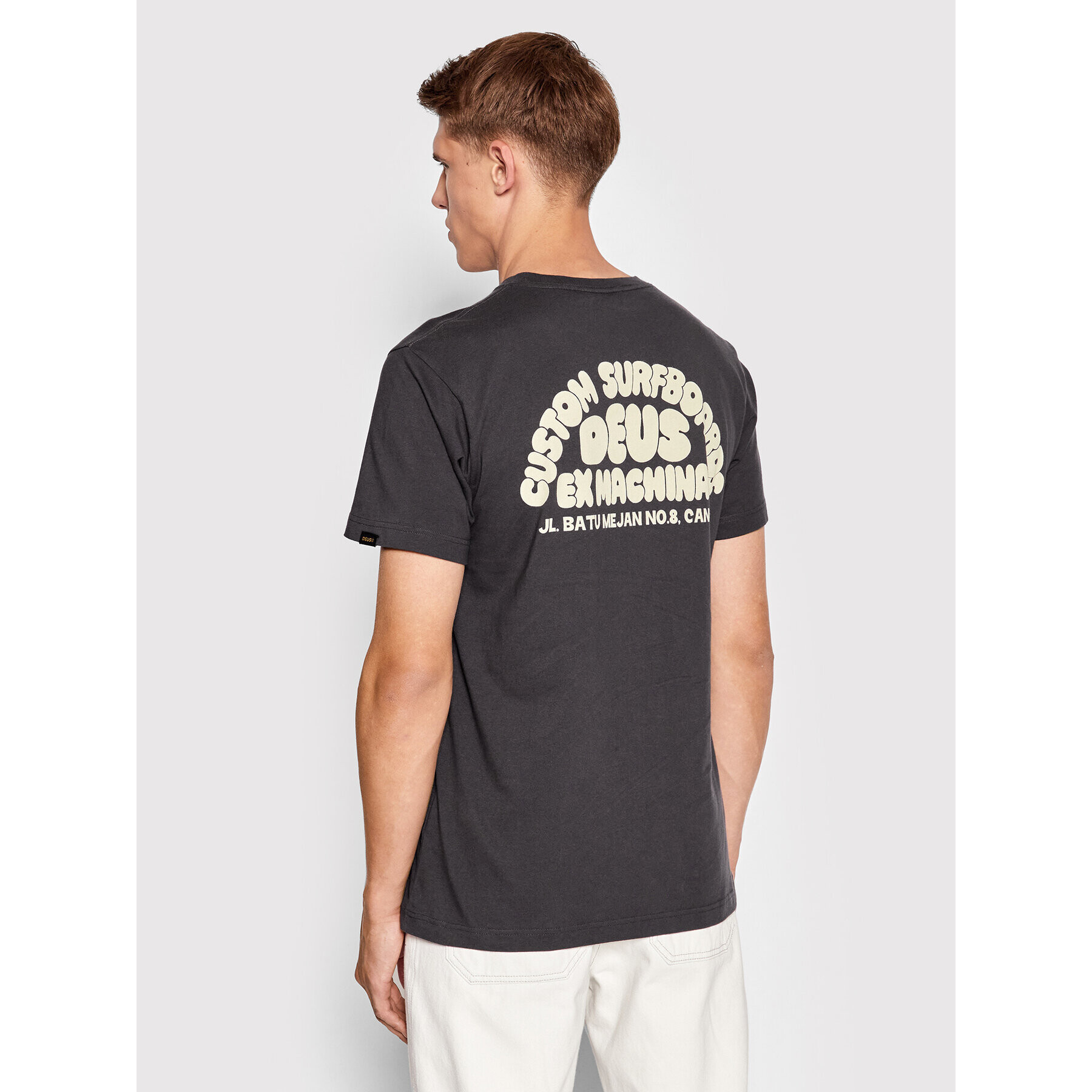 Deus Ex Machina Тишърт Canggu Surf DMP2211570D Черен Regular Fit - Pepit.bg