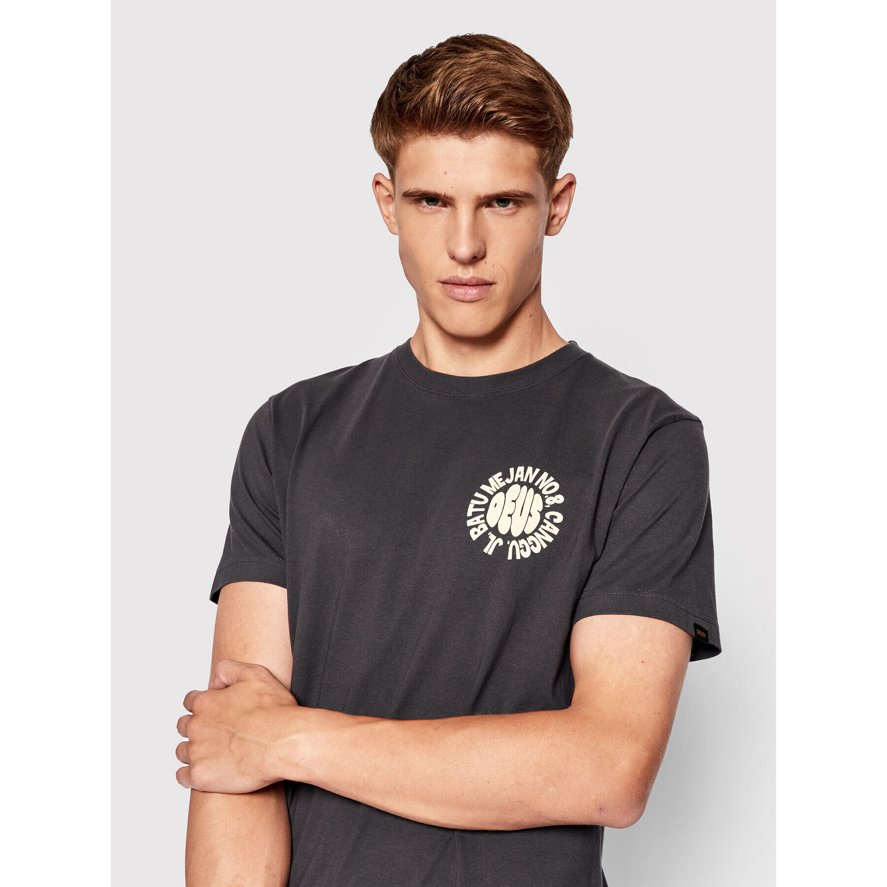 Deus Ex Machina Тишърт Canggu Surf DMP2211570D Черен Regular Fit - Pepit.bg
