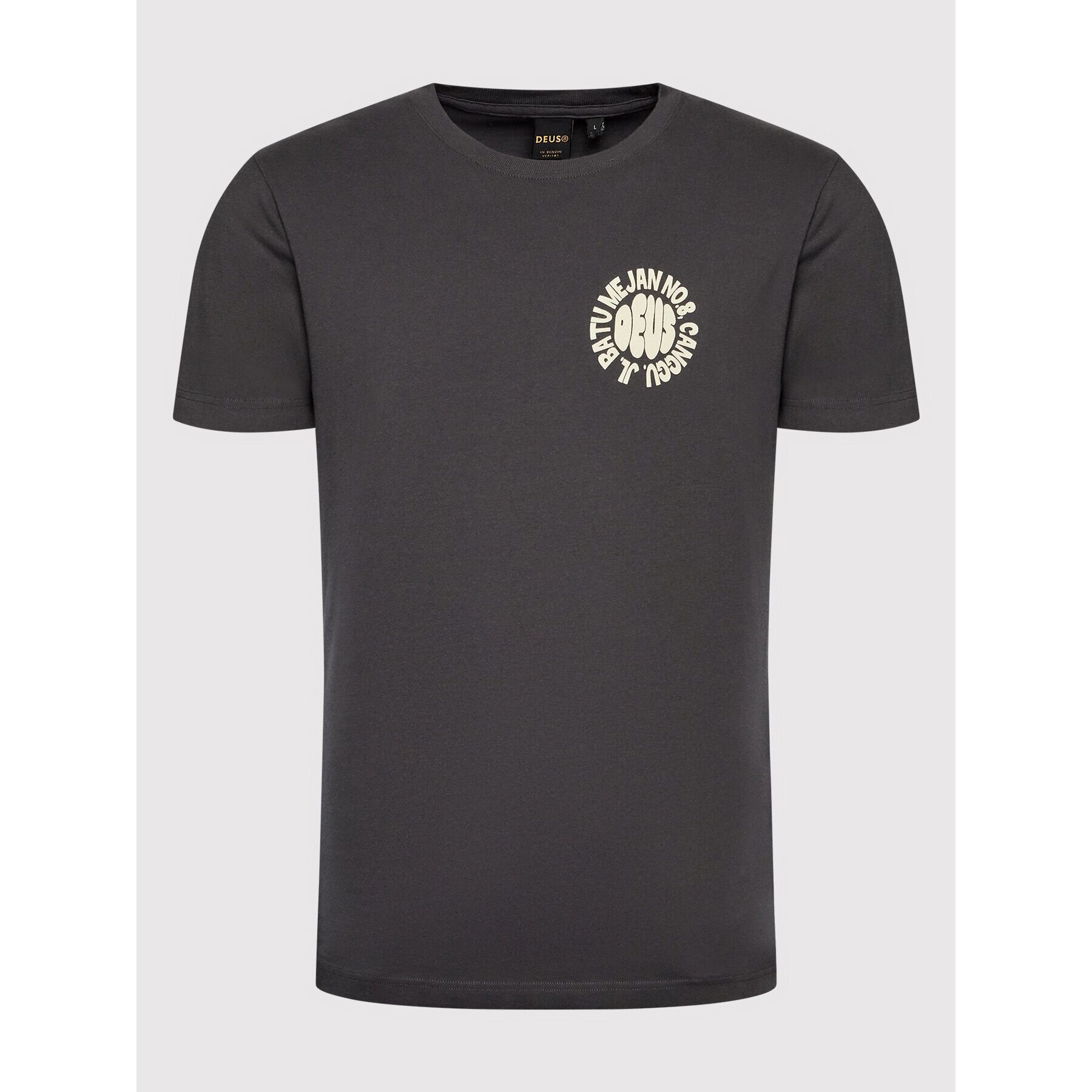 Deus Ex Machina Тишърт Canggu Surf DMP2211570D Черен Regular Fit - Pepit.bg