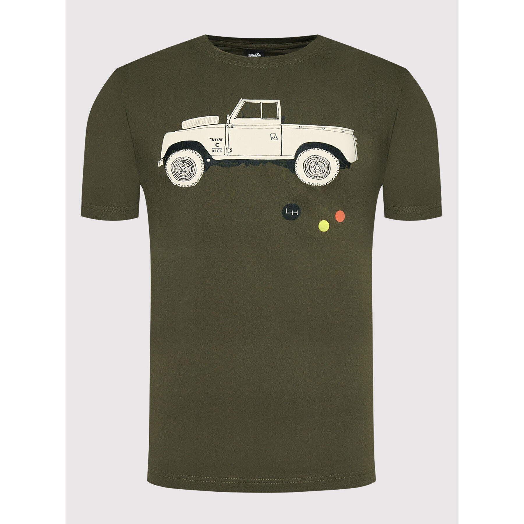 Deus Ex Machina Тишърт Carby Landle DMP91197 Зелен Regular Fit - Pepit.bg