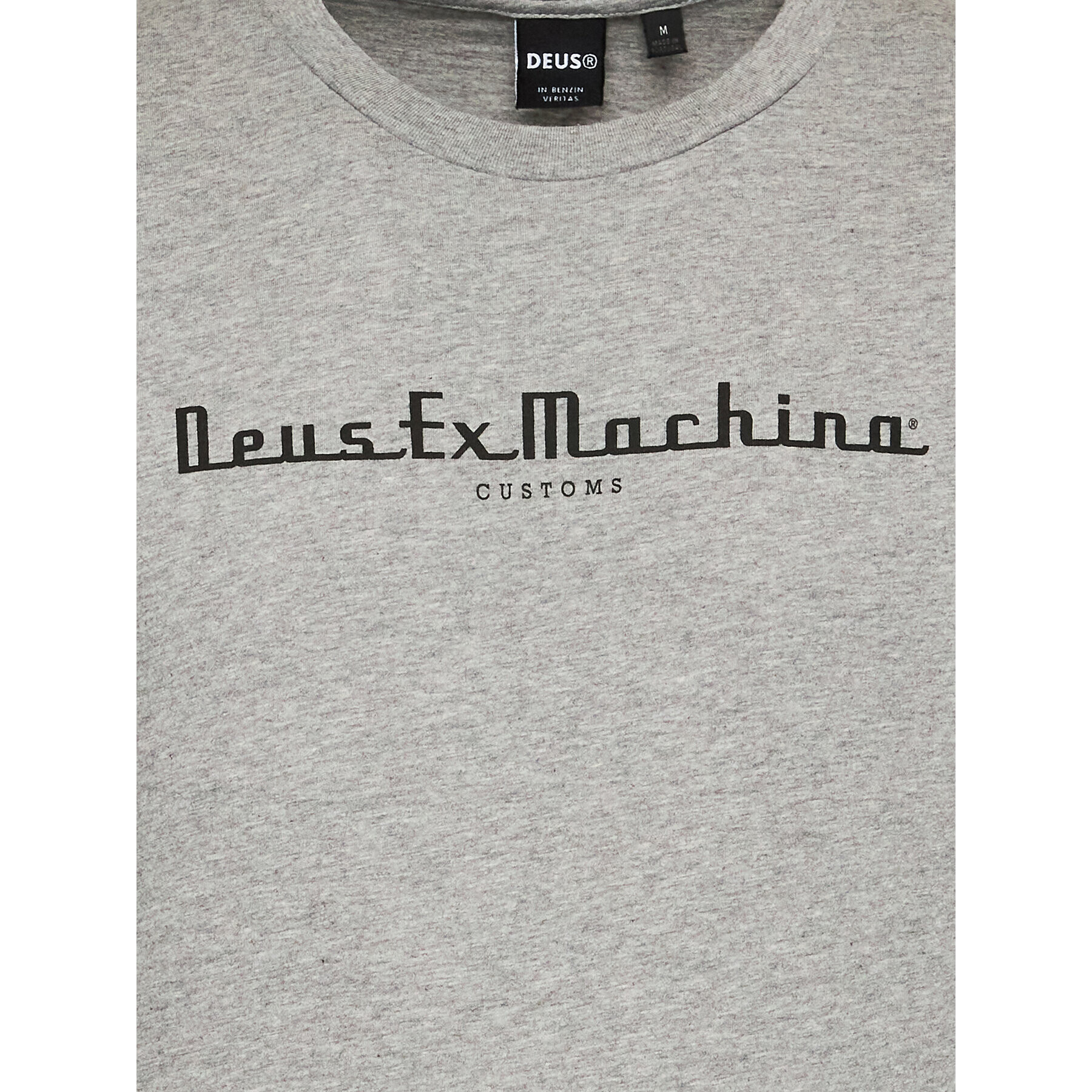 Deus Ex Machina Тишърт Delorean DMF221380C Сив Regular Fit - Pepit.bg