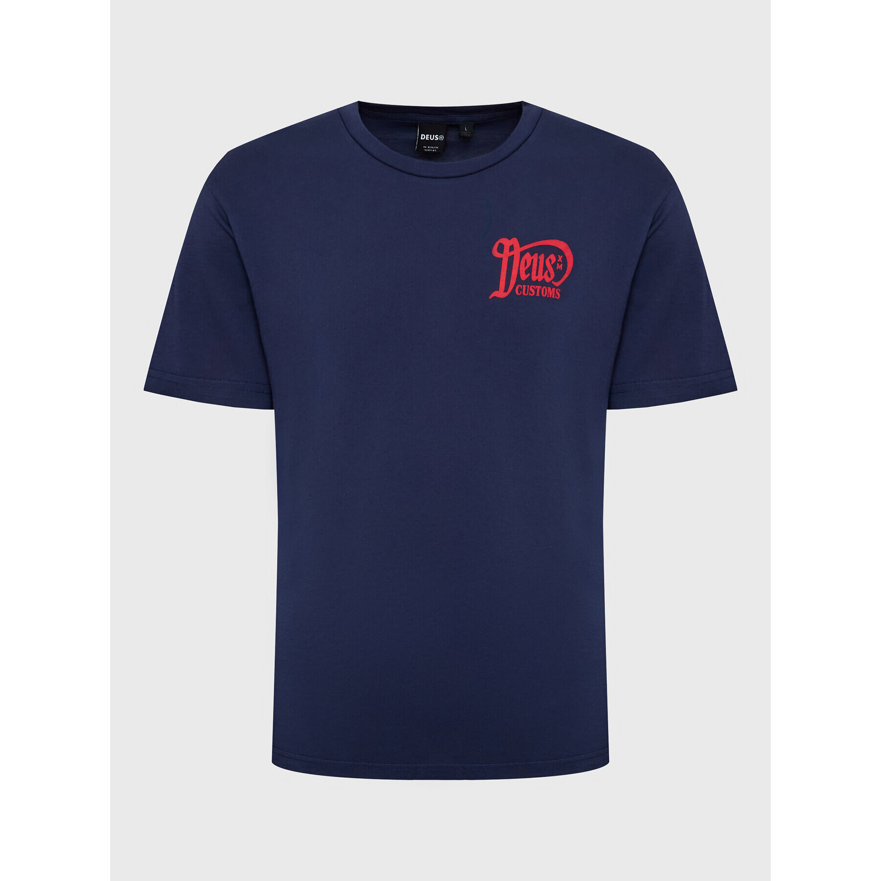 Deus Ex Machina Тишърт Encounters DMW221181B Тъмносин Regular Fit - Pepit.bg