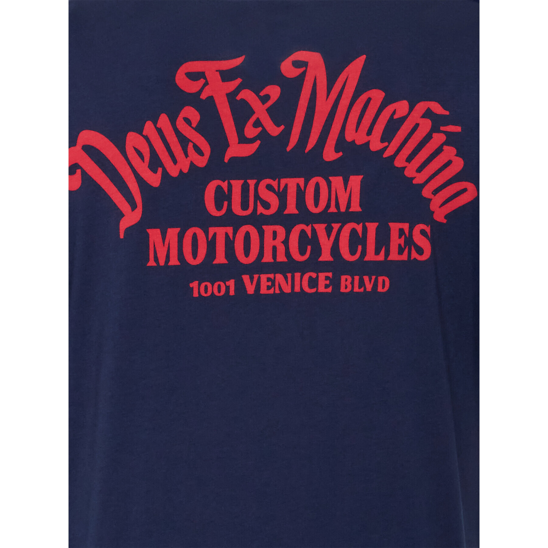 Deus Ex Machina Тишърт Encounters DMW221181B Тъмносин Regular Fit - Pepit.bg