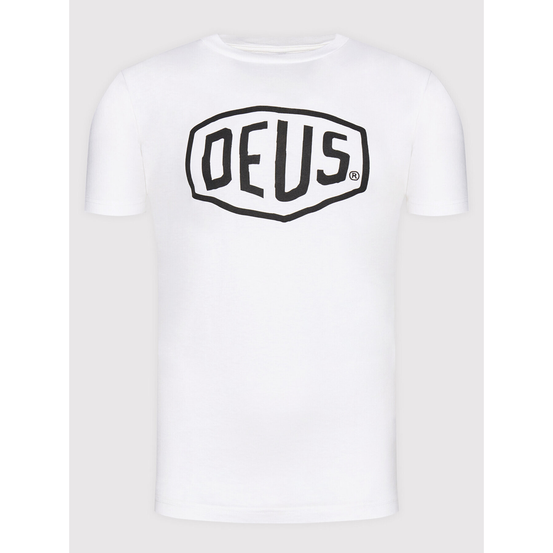 Deus Ex Machina Тишърт Shield DMW41808E Бял Regular Fit - Pepit.bg