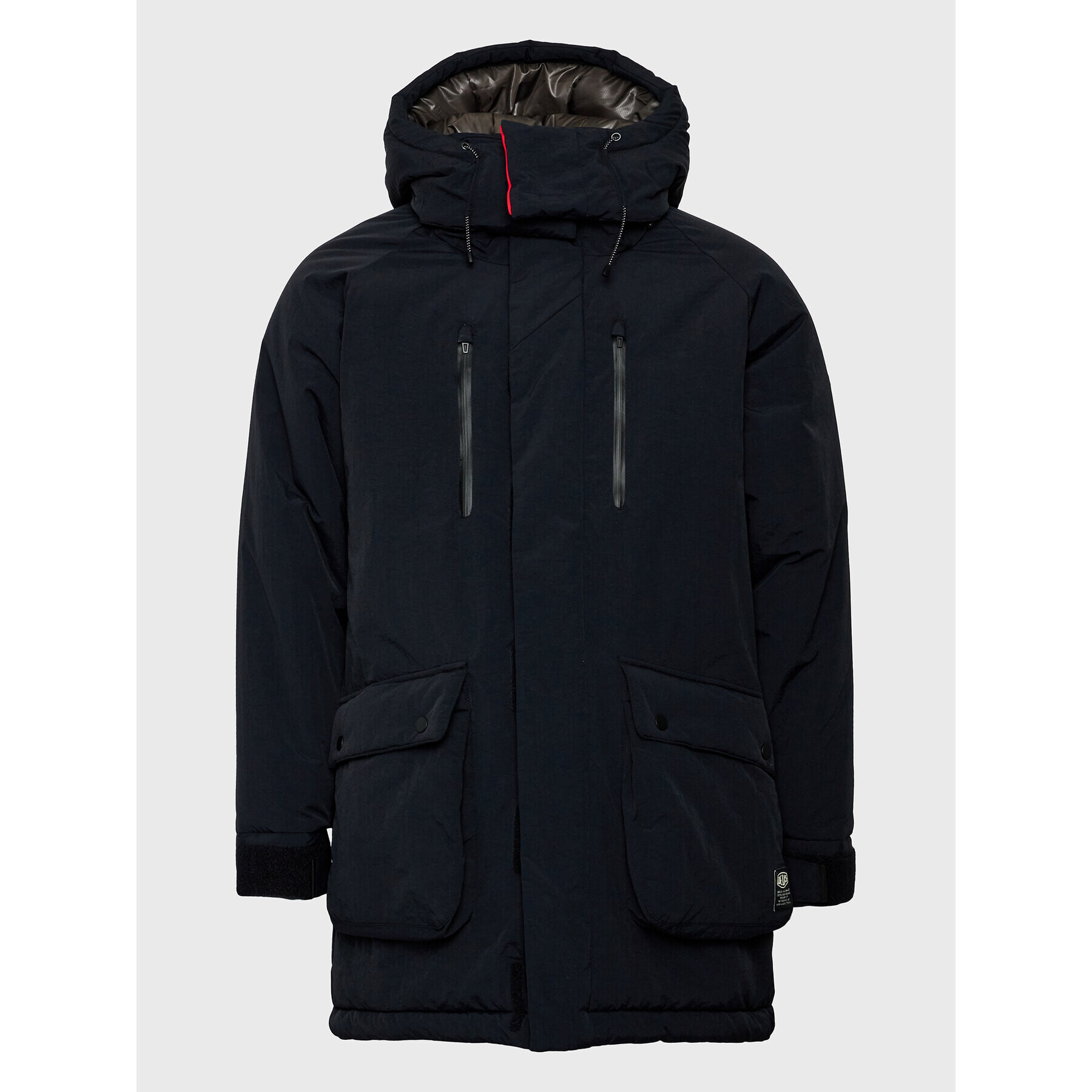Deus Ex Machina Зимно яке Hiemal DPT22021 Черен Regular Fit - Pepit.bg