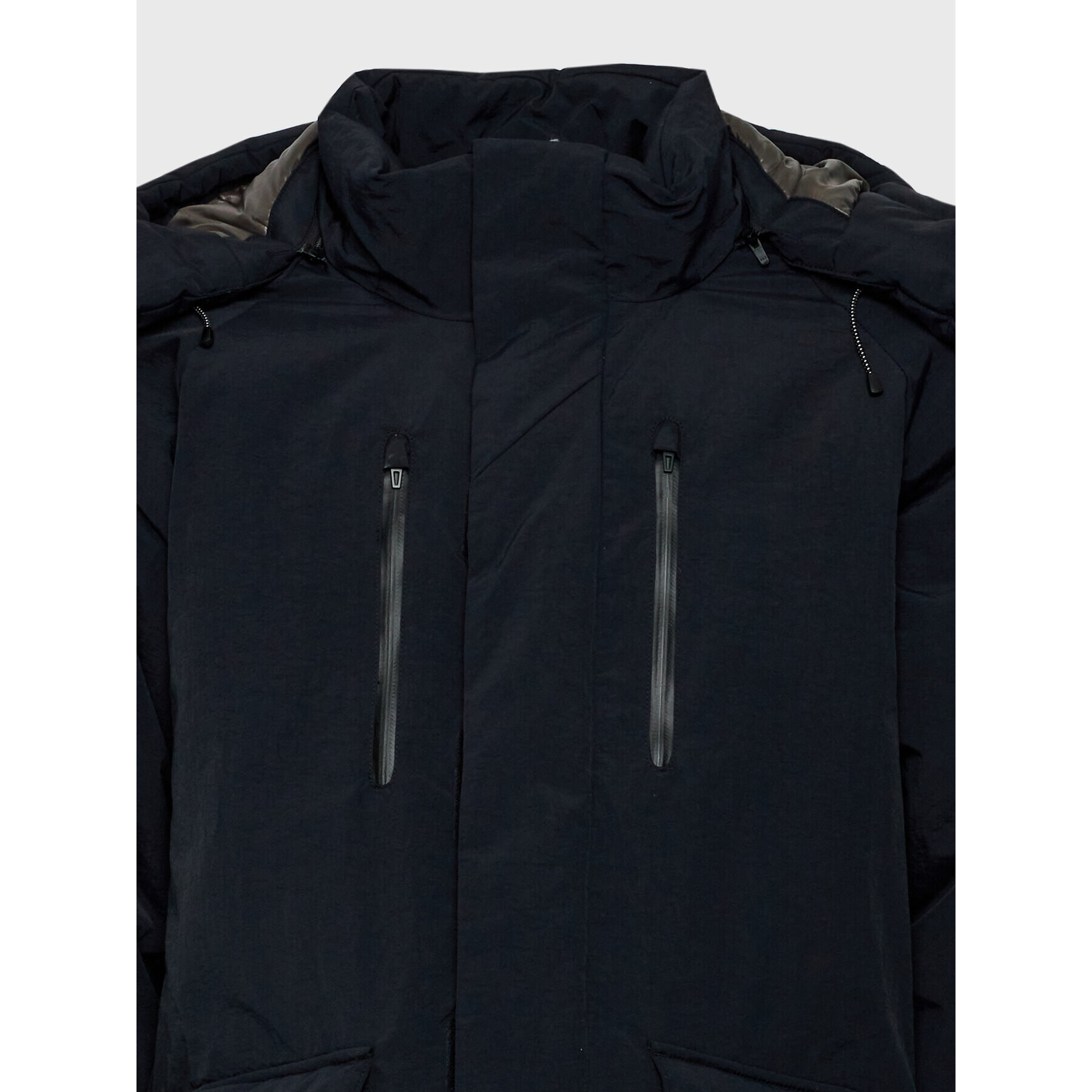 Deus Ex Machina Зимно яке Hiemal DPT22021 Черен Regular Fit - Pepit.bg