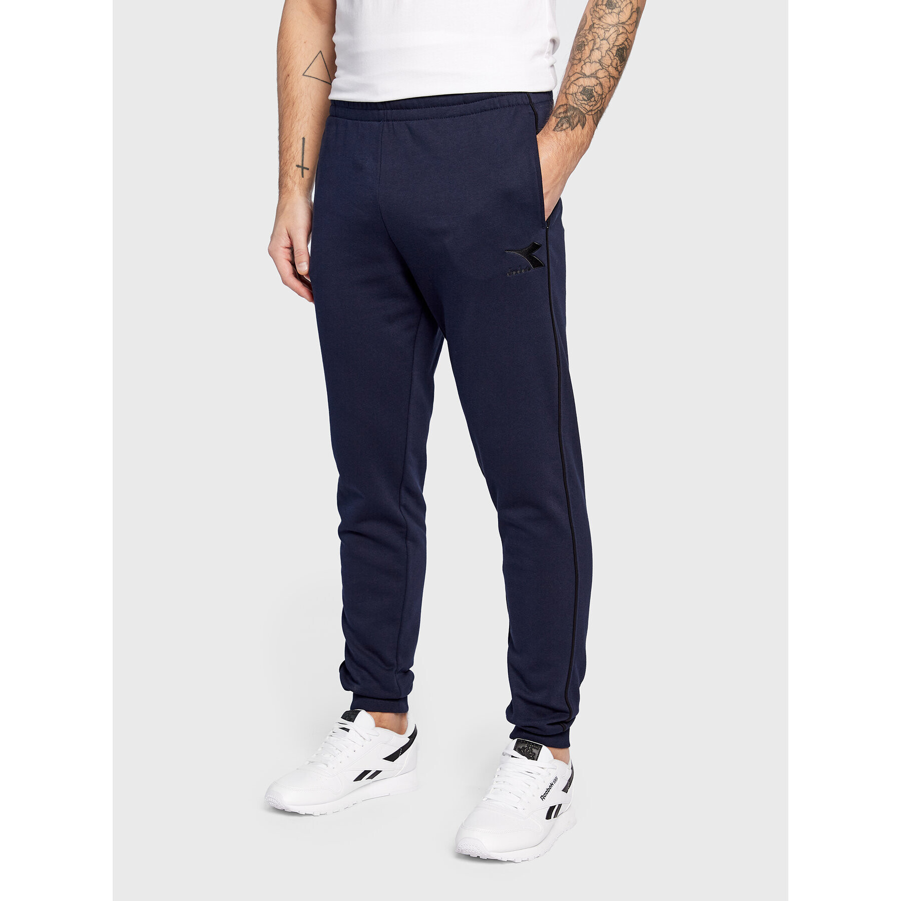Diadora Анцуг Core 102.178674 Тъмносин Regular Fit - Pepit.bg