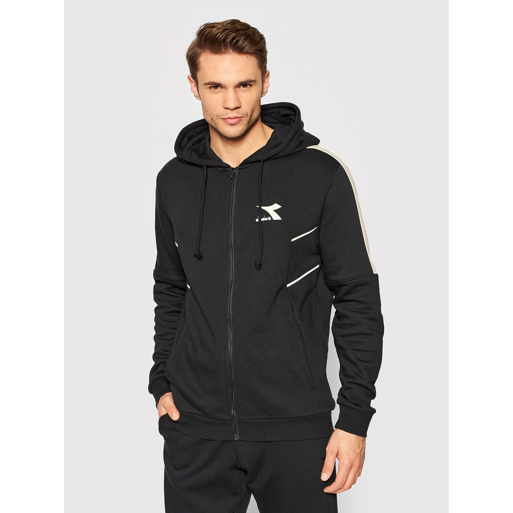 Diadora Анцуг Hd Fz Core 102.177776 Черен Regular Fit - Pepit.bg