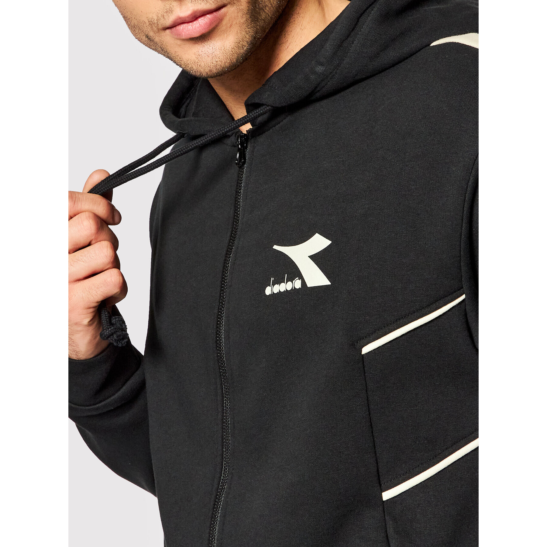 Diadora Анцуг Hd Fz Core 102.177776 Черен Regular Fit - Pepit.bg