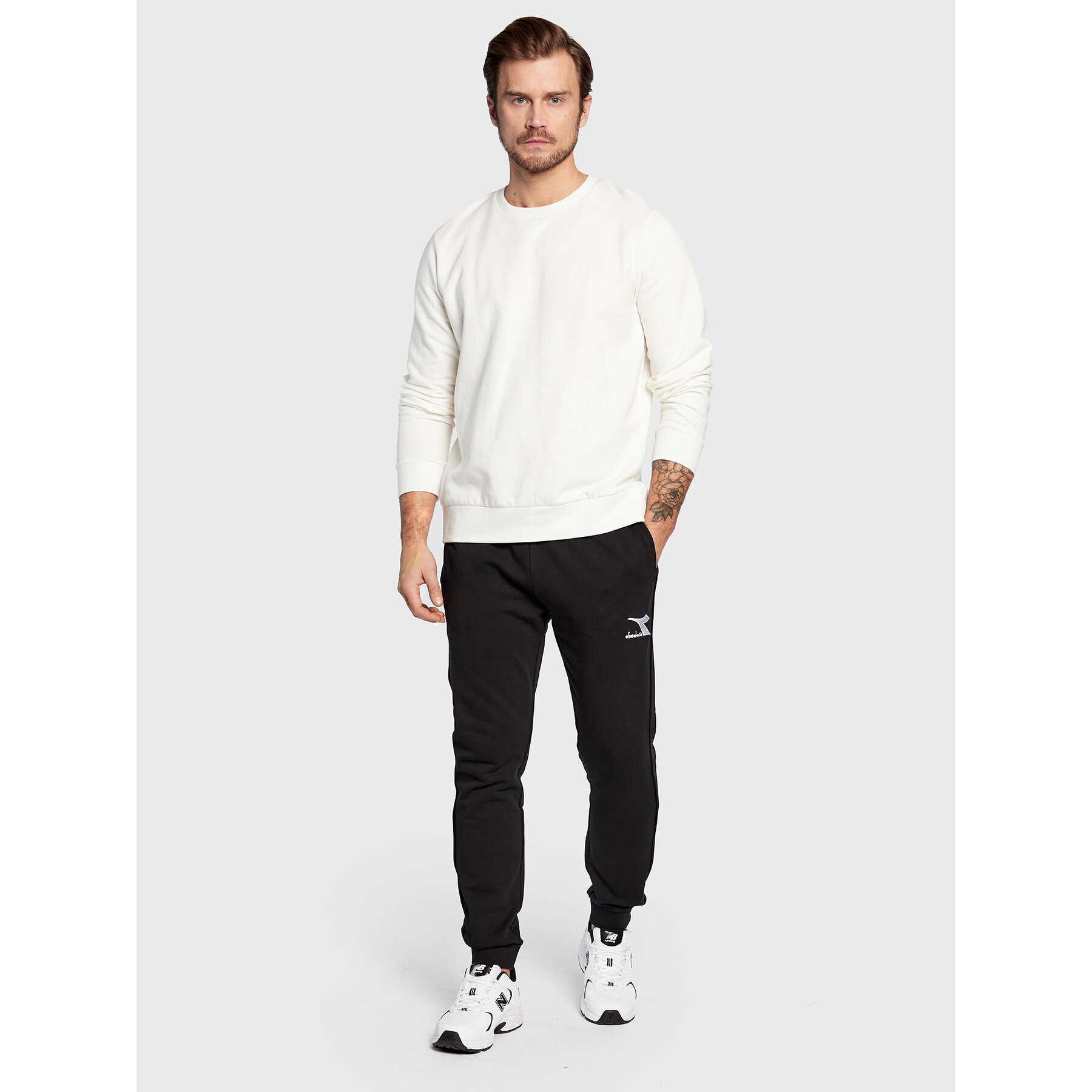 Diadora Долнище анцуг 102.178882 Черен Regular Fit - Pepit.bg