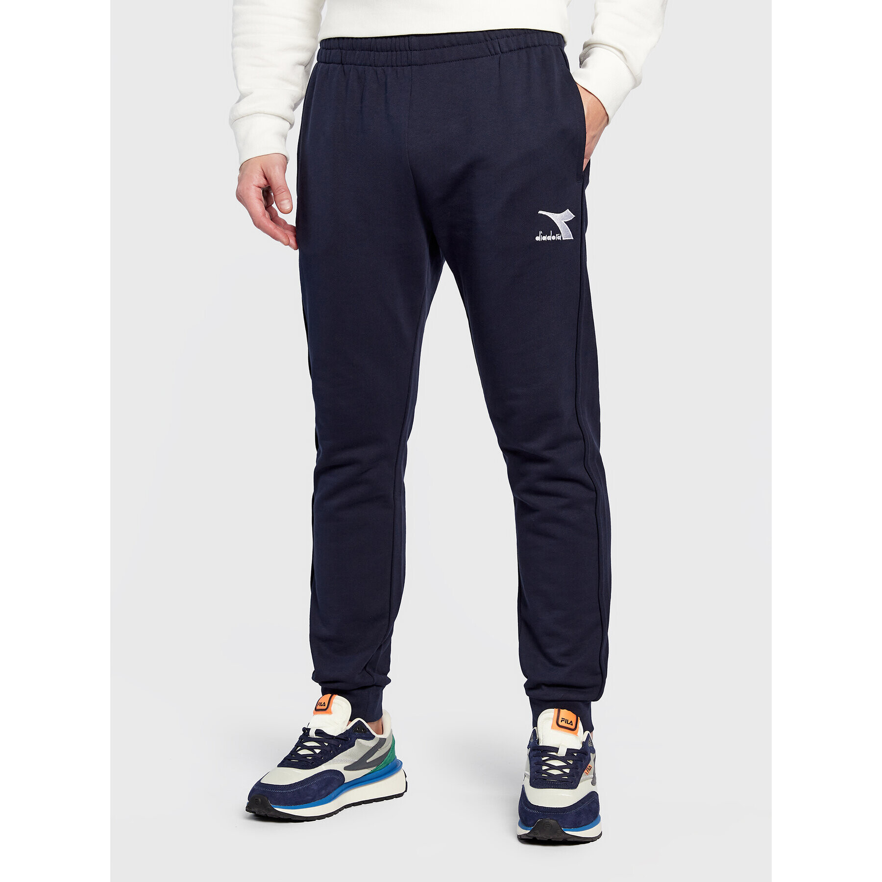 Diadora Долнище анцуг 102.178882 Тъмносин Regular Fit - Pepit.bg