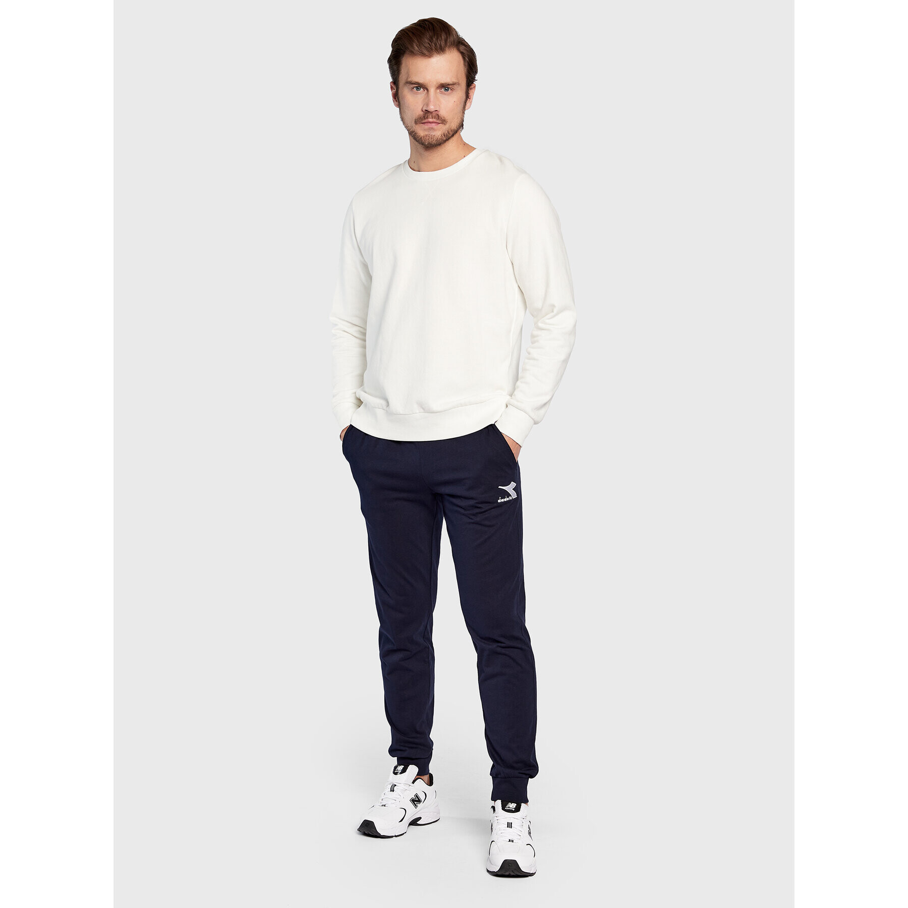 Diadora Долнище анцуг 102.179487 Тъмносин Regular Fit - Pepit.bg