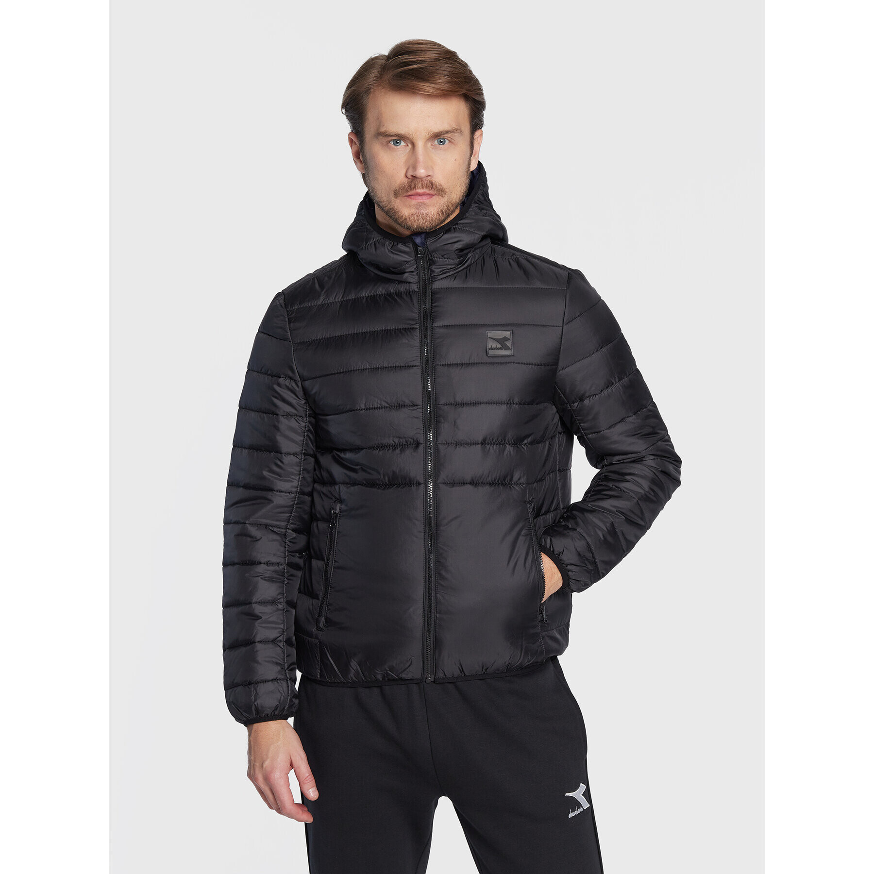 Diadora Пухено яке Chromia 102.178681 Черен Regular Fit - Pepit.bg