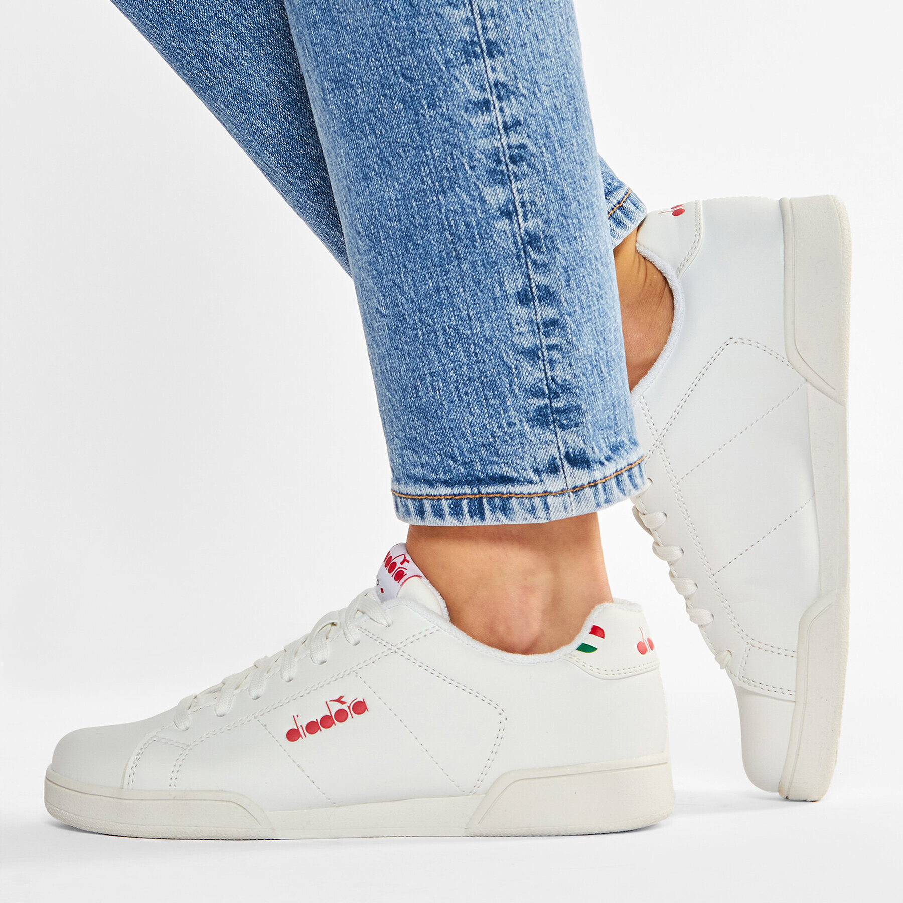 Diadora Сникърси Impulse I 101.177191 01 C8865 Бял - Pepit.bg