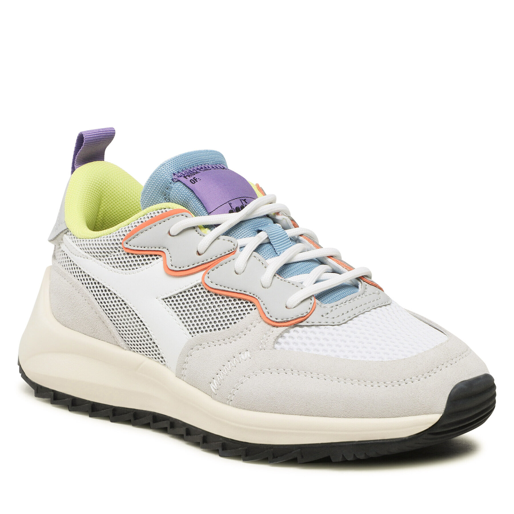 Diadora Сникърси Jolly Suede Mesh 501.179561-C3134 Бял - Pepit.bg