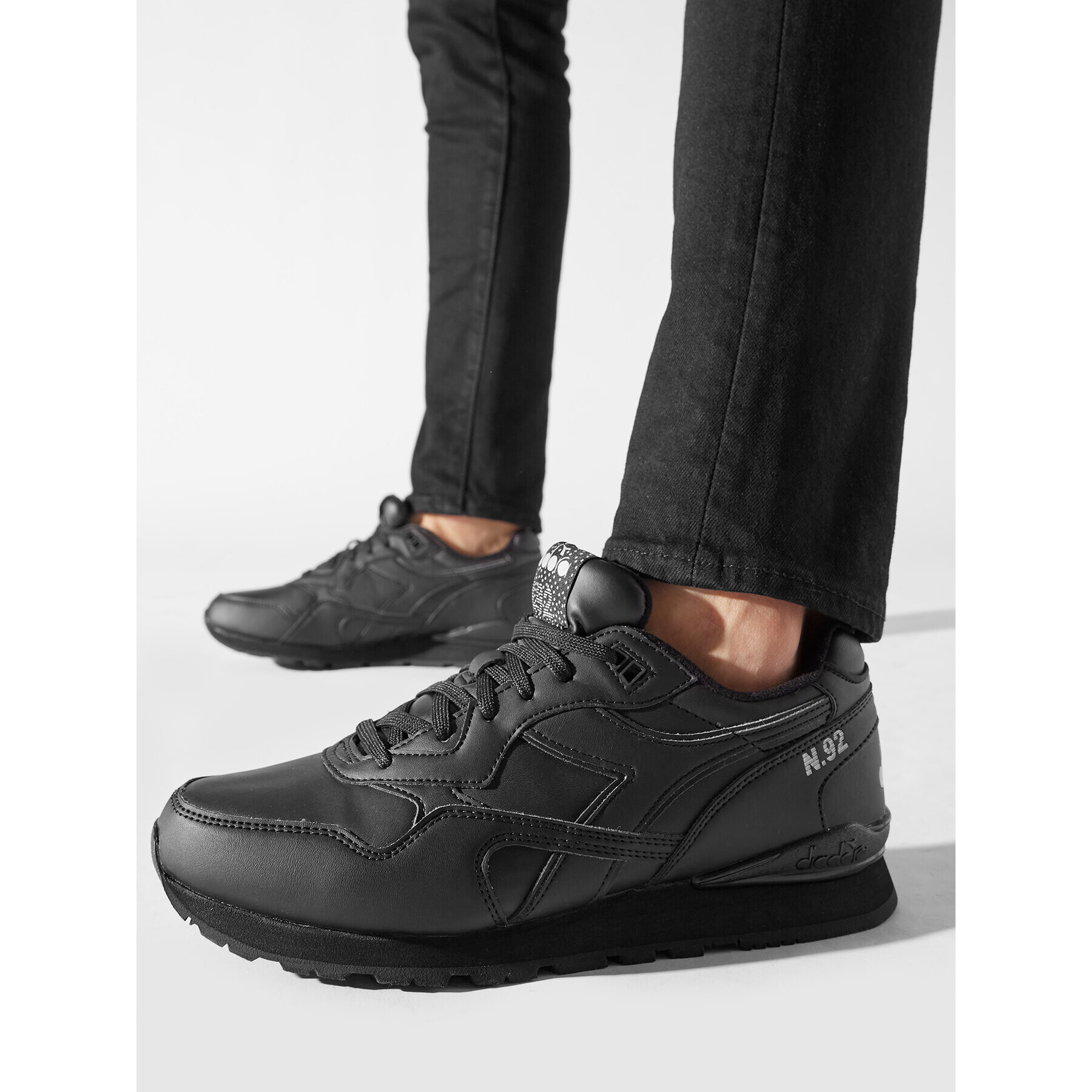Diadora Сникърси N. 92 L 101.173744 01 C0200 Черен - Pepit.bg