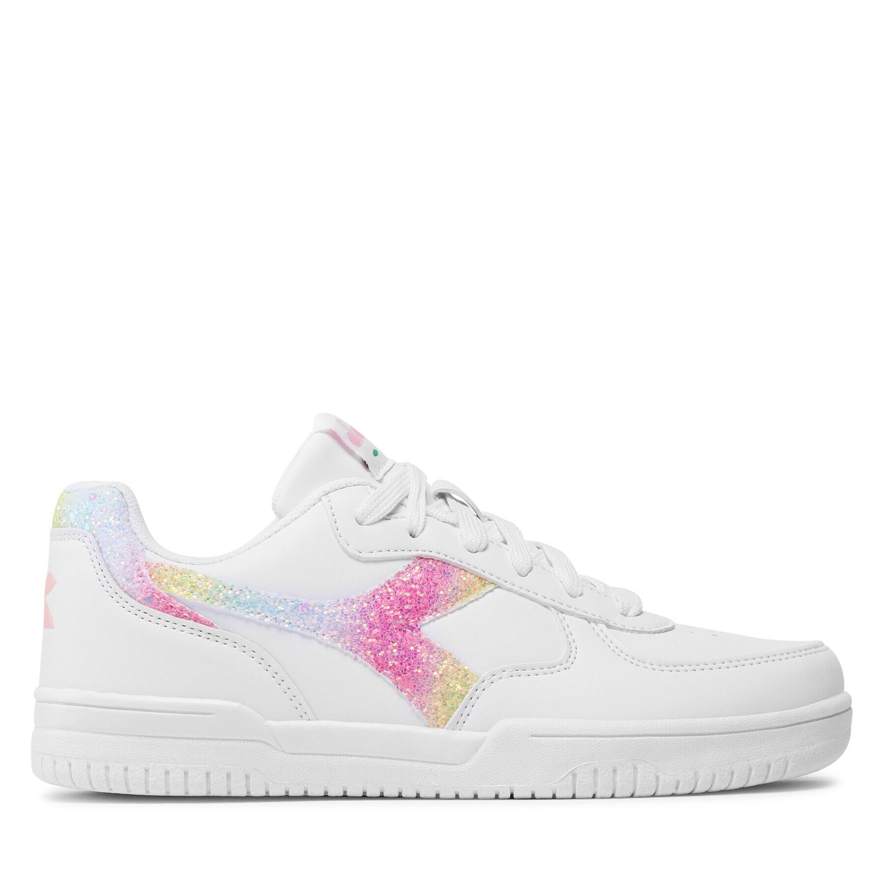 Diadora Сникърси Raptor Low Glitter Wn 101.179253 01 20006 Бял - Pepit.bg