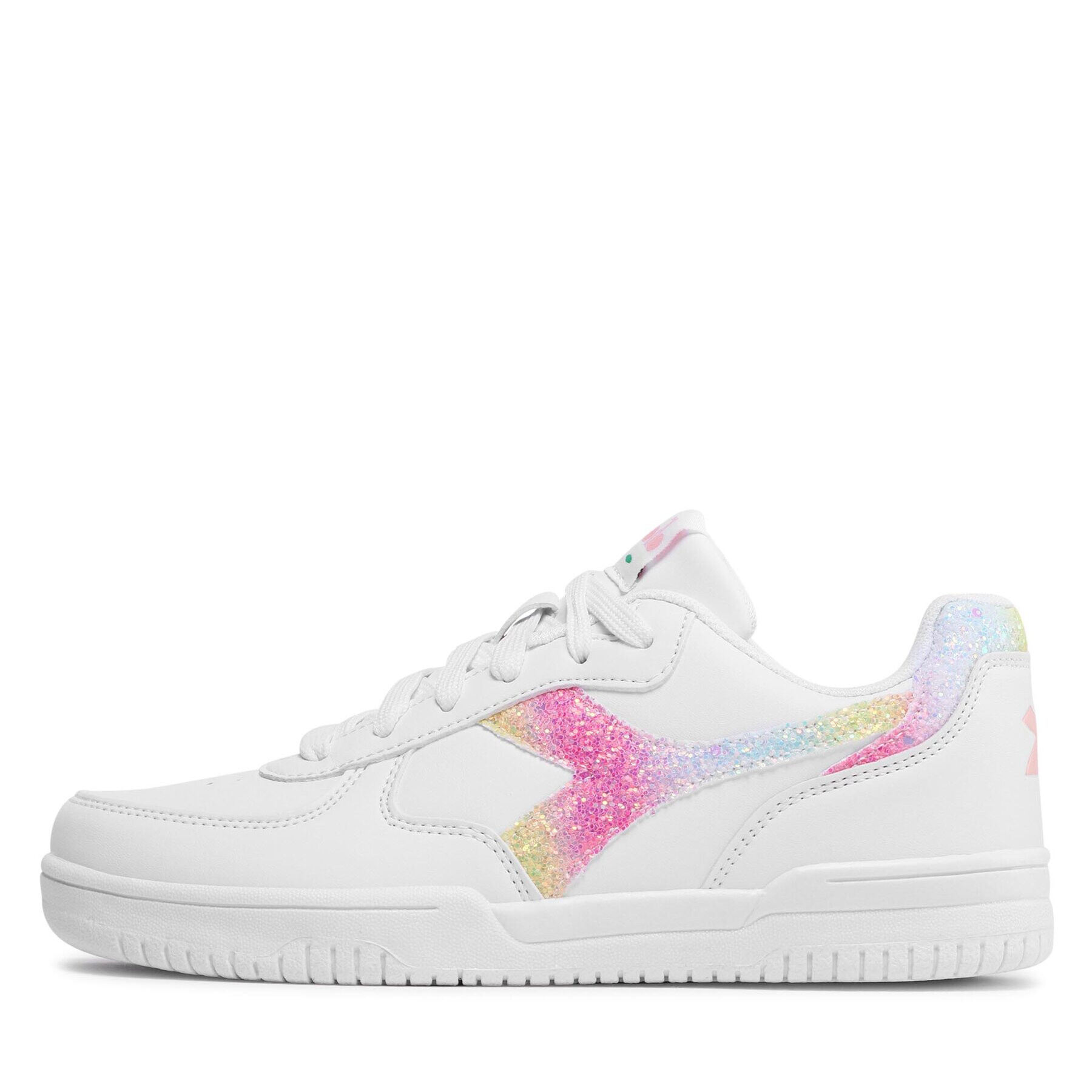 Diadora Сникърси Raptor Low Glitter Wn 101.179253 01 20006 Бял - Pepit.bg