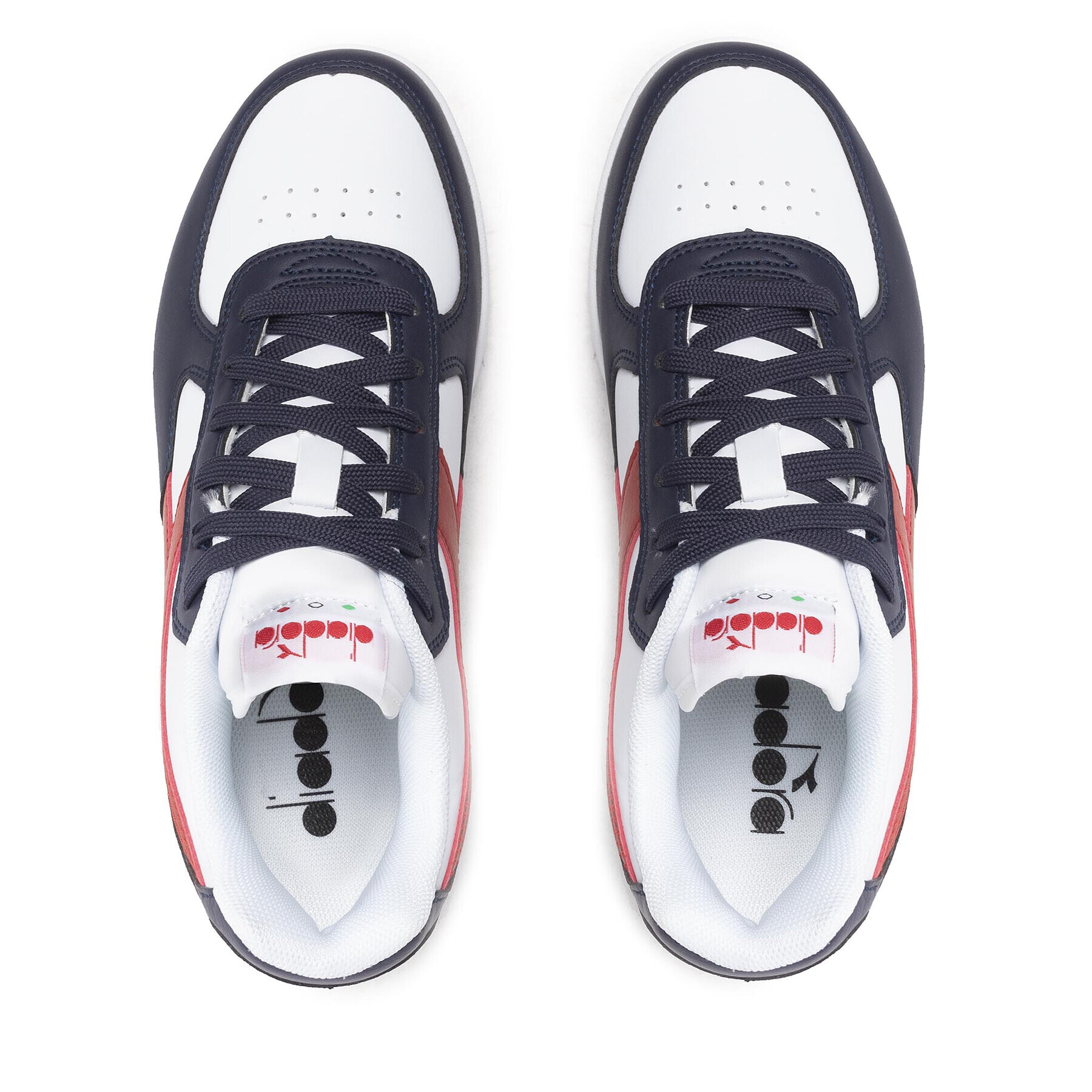 Diadora Сникърси Raptor Low Gs 101.177720 01 D0075 Бял - Pepit.bg