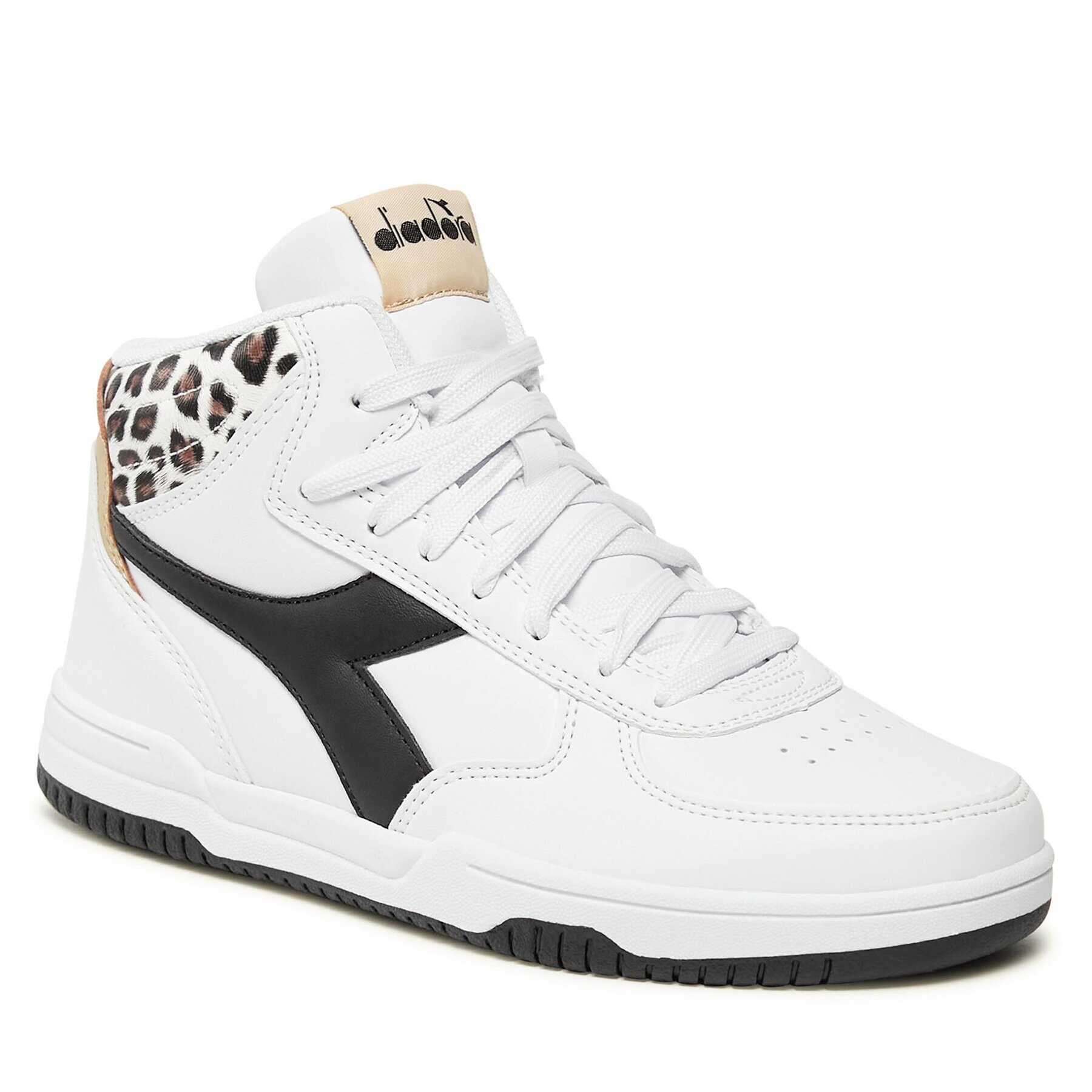 Diadora Сникърси Raptor Mid Leopard WN 101.179740-C0351 Бял - Pepit.bg