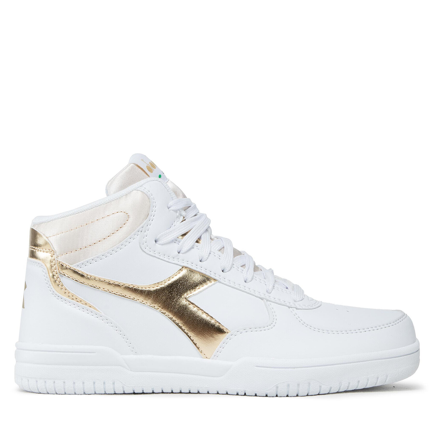 Diadora Сникърси Raptor Mid Metallic Satin Wn Бял - Pepit.bg