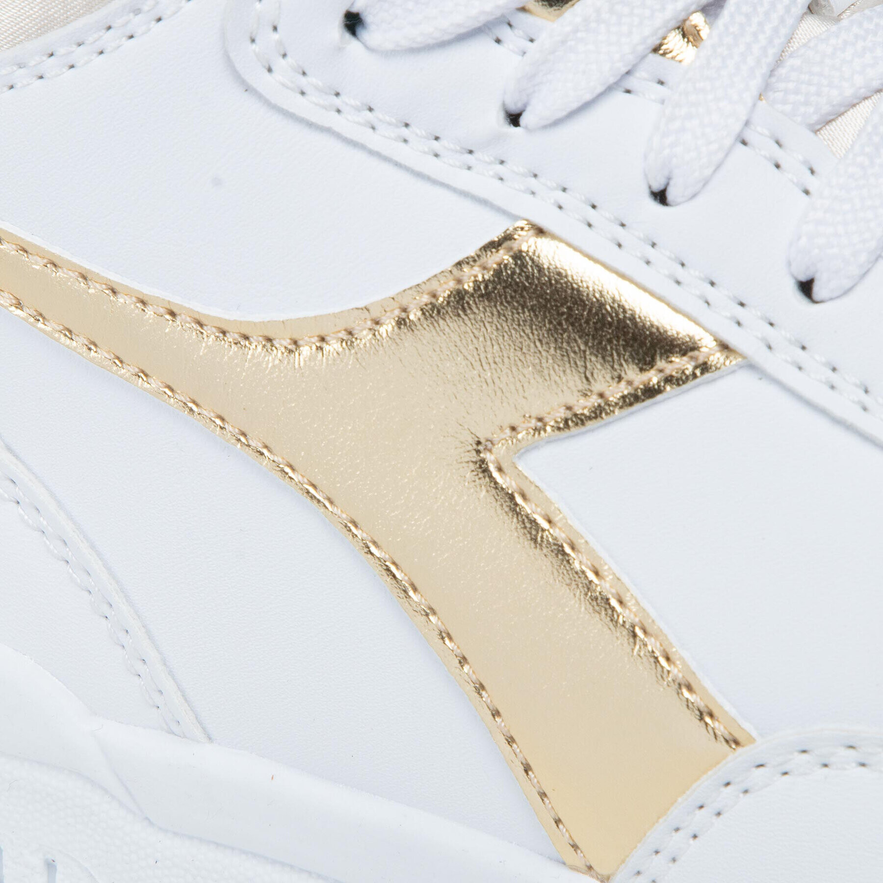Diadora Сникърси Raptor Mid Metallic Satin Wn Бял - Pepit.bg