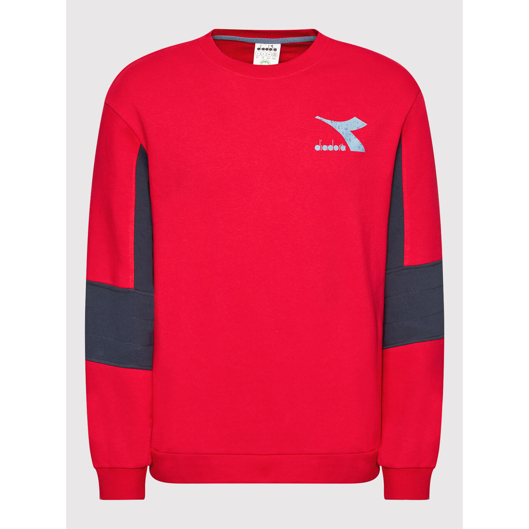 Diadora Суитшърт Shield 102.177746 Червен Comfort Fit - Pepit.bg