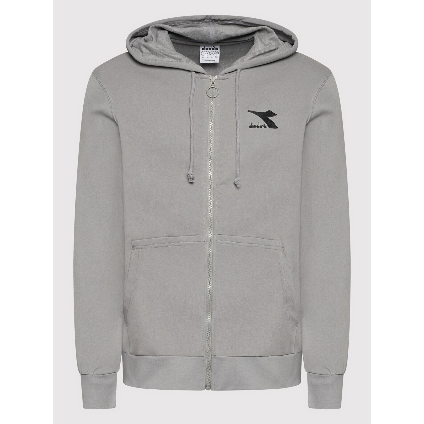 Diadora Суитшърт Sweat Core 102.178175 Сив Regular Fit - Pepit.bg